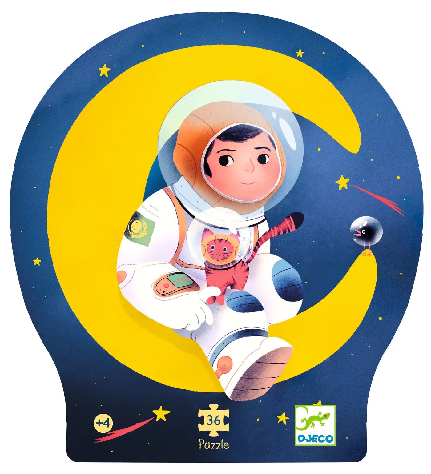 Djeco | Puzzel Een Astronaut Op De Maan 36 Stuks