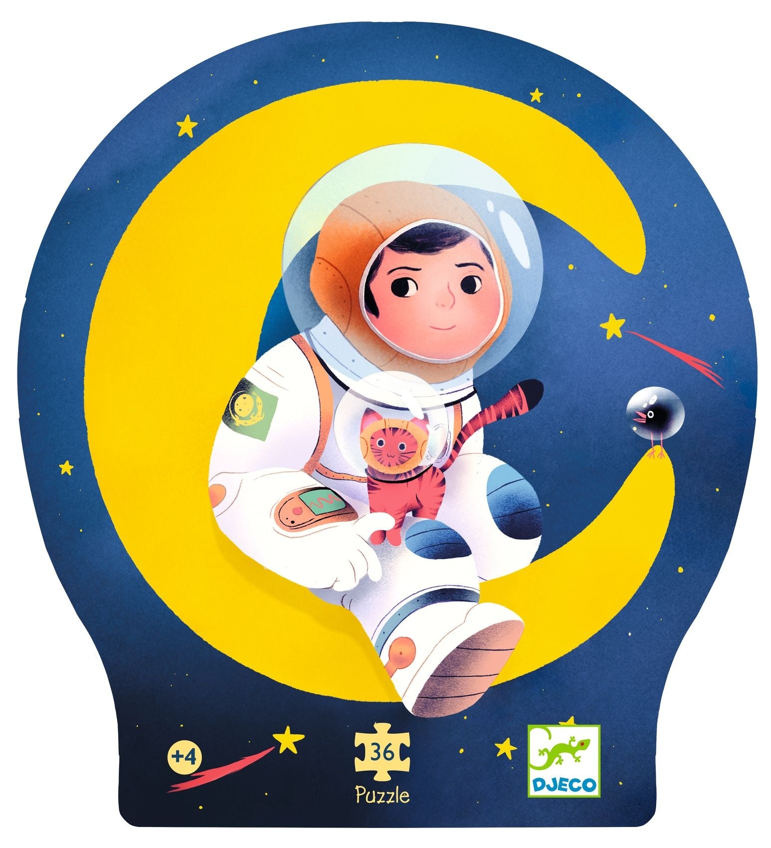 Djeco | Puzzel Een Astronaut Op De Maan 36 Stuks