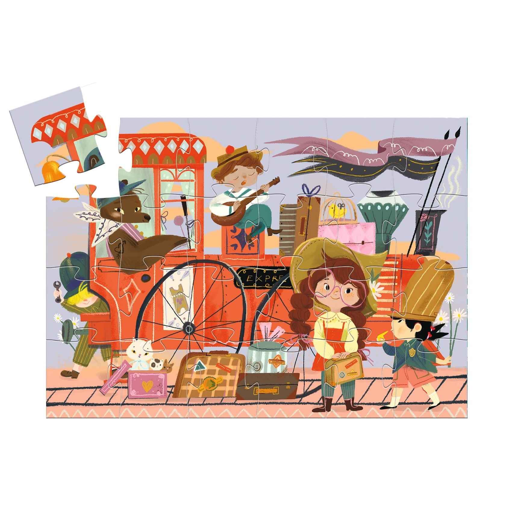 Djeco | Mia's Journey Puzzle 36 Pieces