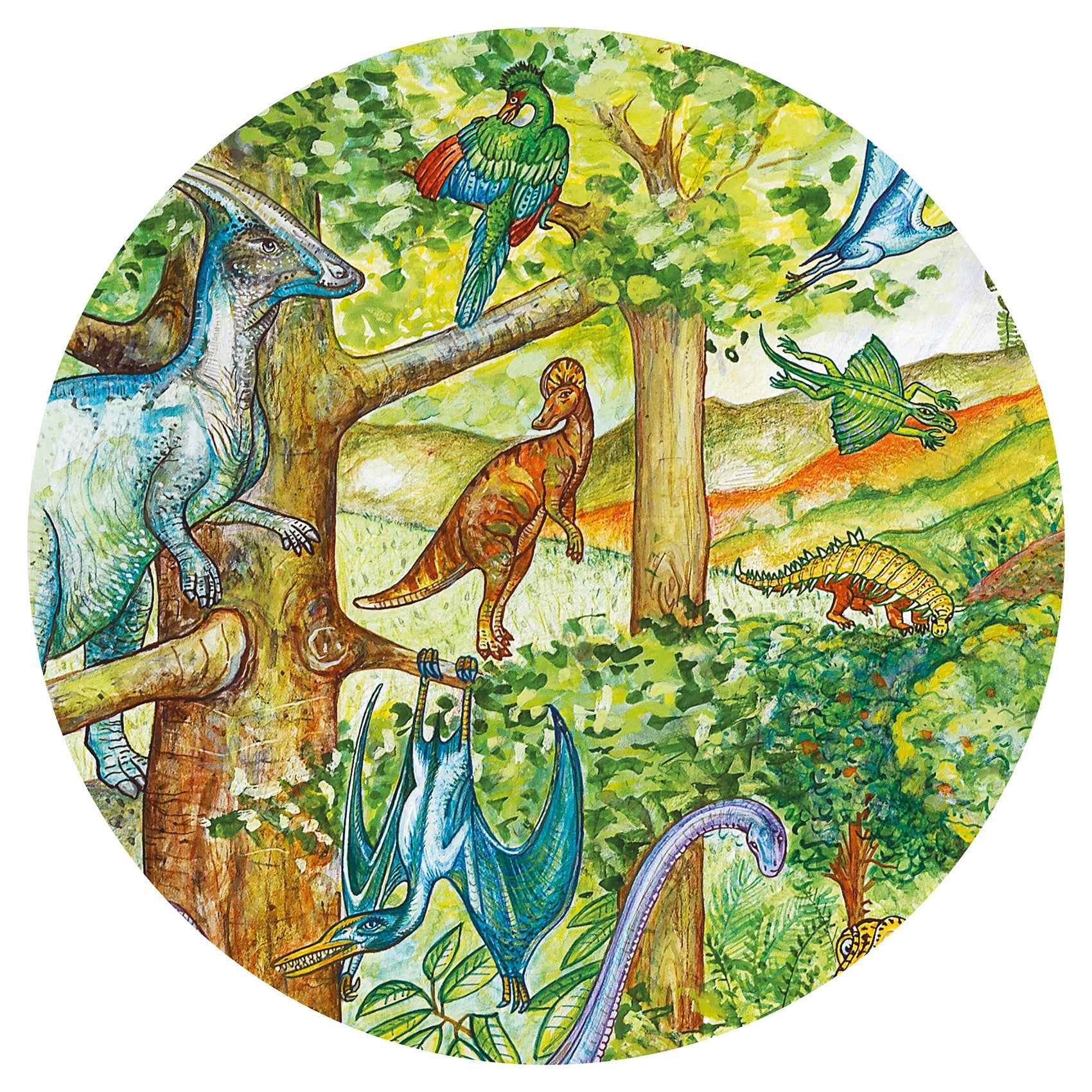 Djeco puzzel Dinosaurus 100st