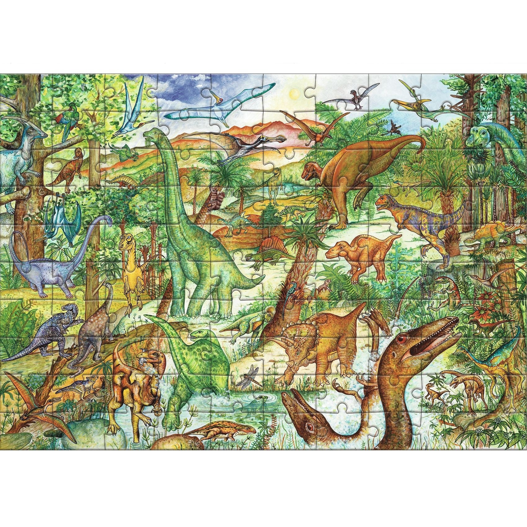 Djeco puzzel Dinosaurus 100st
