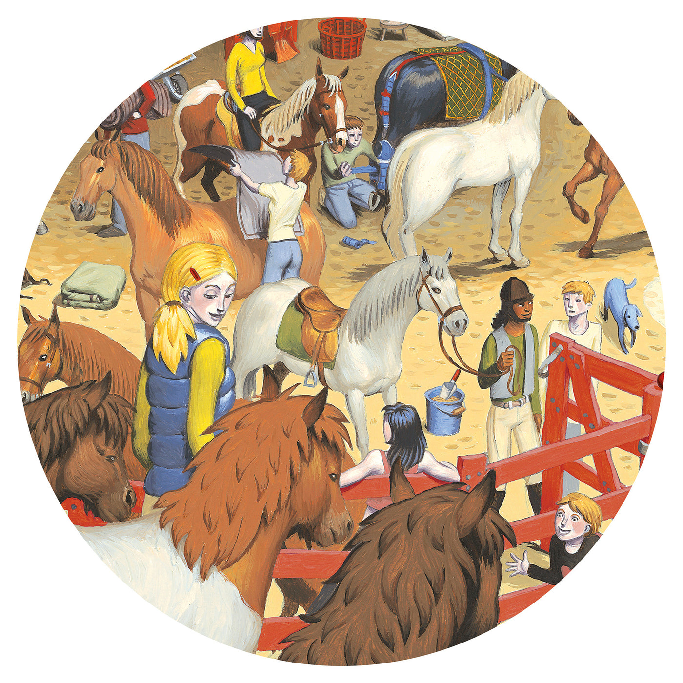 Djeco | Puzzel Paardrijden - 200 Stukjes