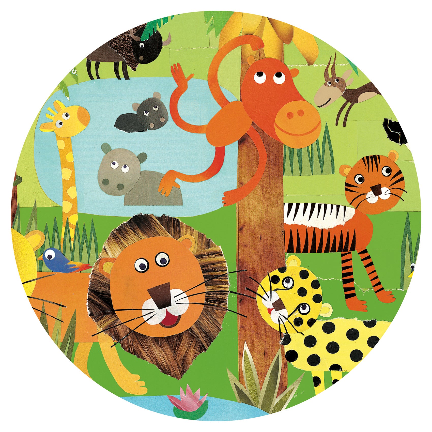 Djeco observatie puzzel Jungle +3jr 35st
