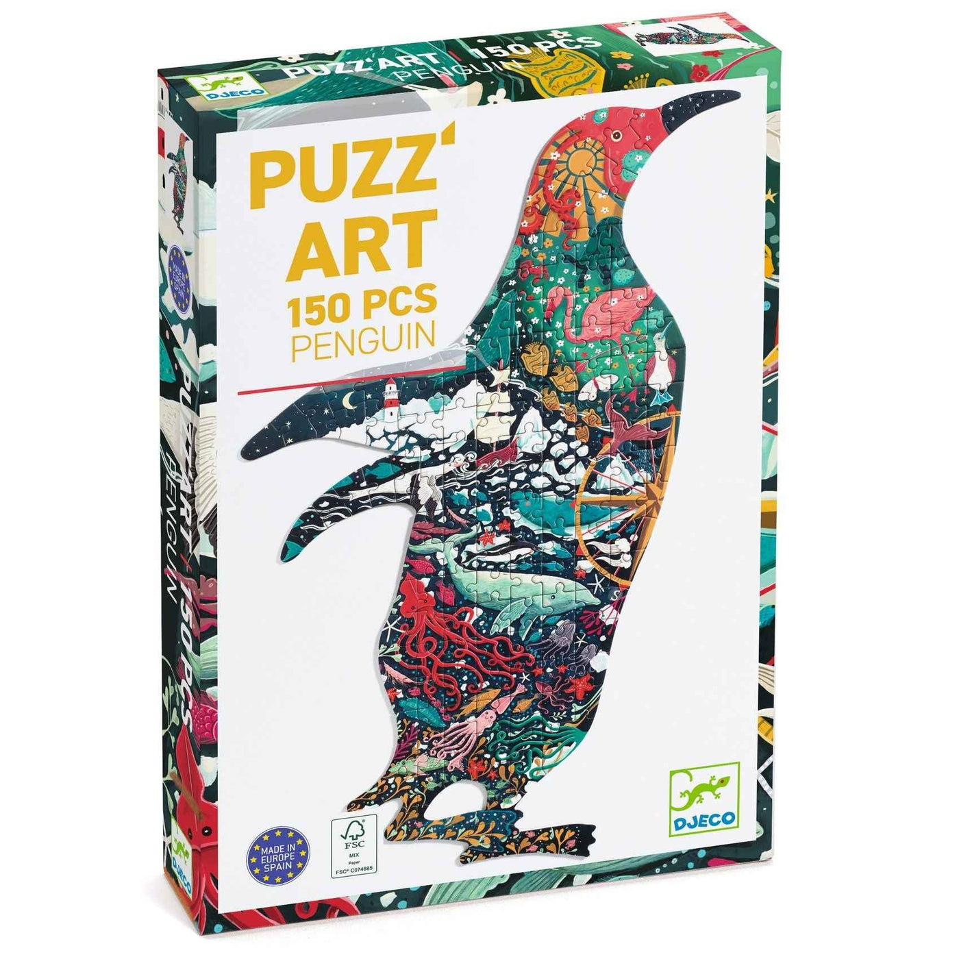 Djeco | Penguin Puzz’Art 150-piece Puzzle