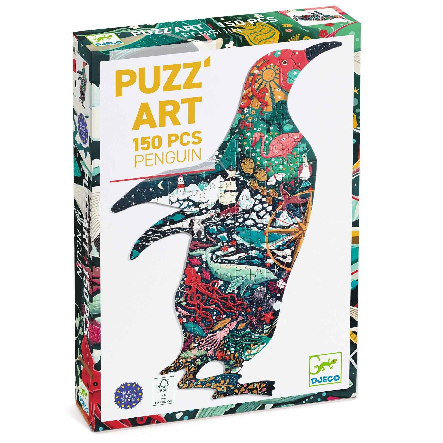 Djeco | Penguin Puzz’Art 150-piece Puzzle