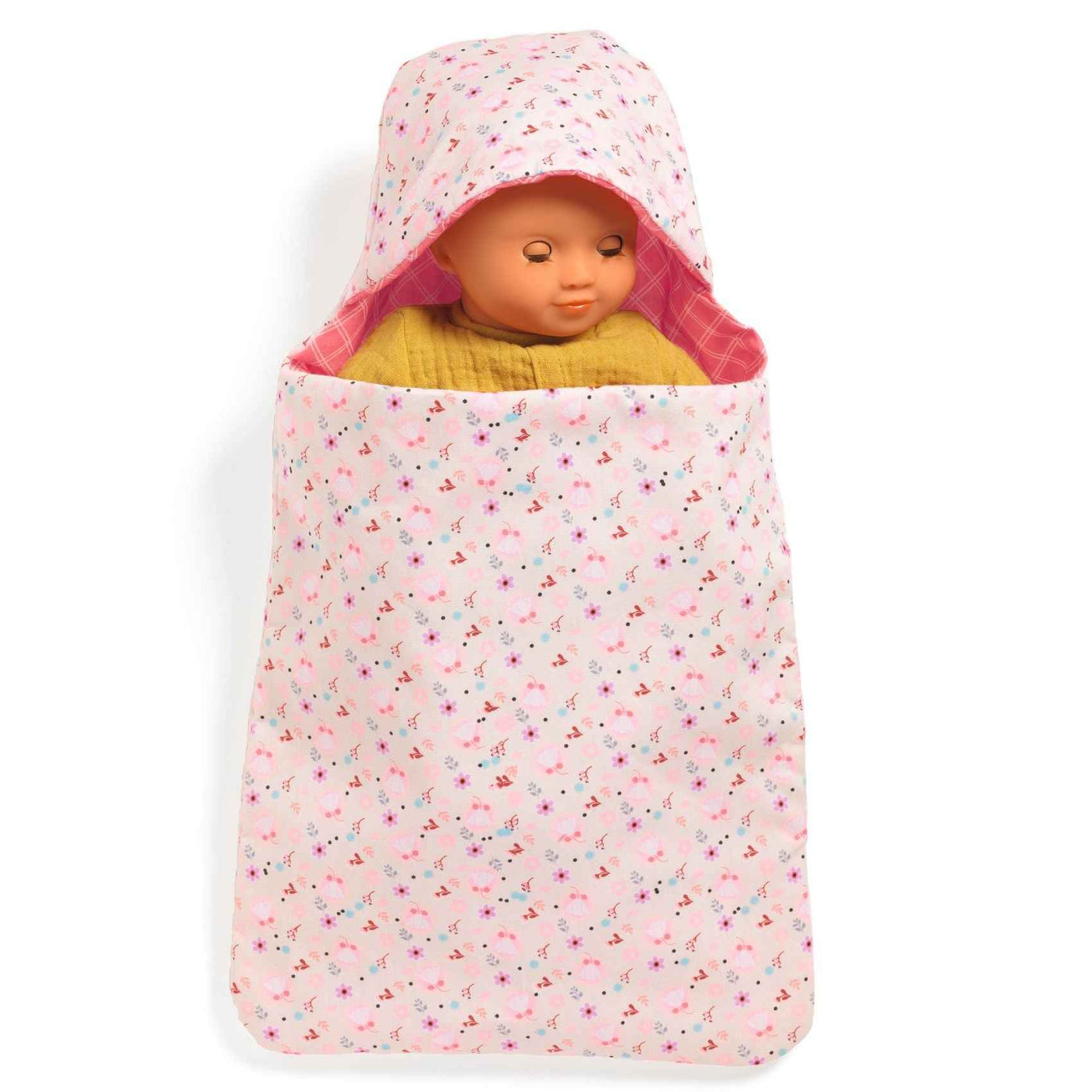 Djeco Pomea Flower Doll Sleeping Bag 38cm