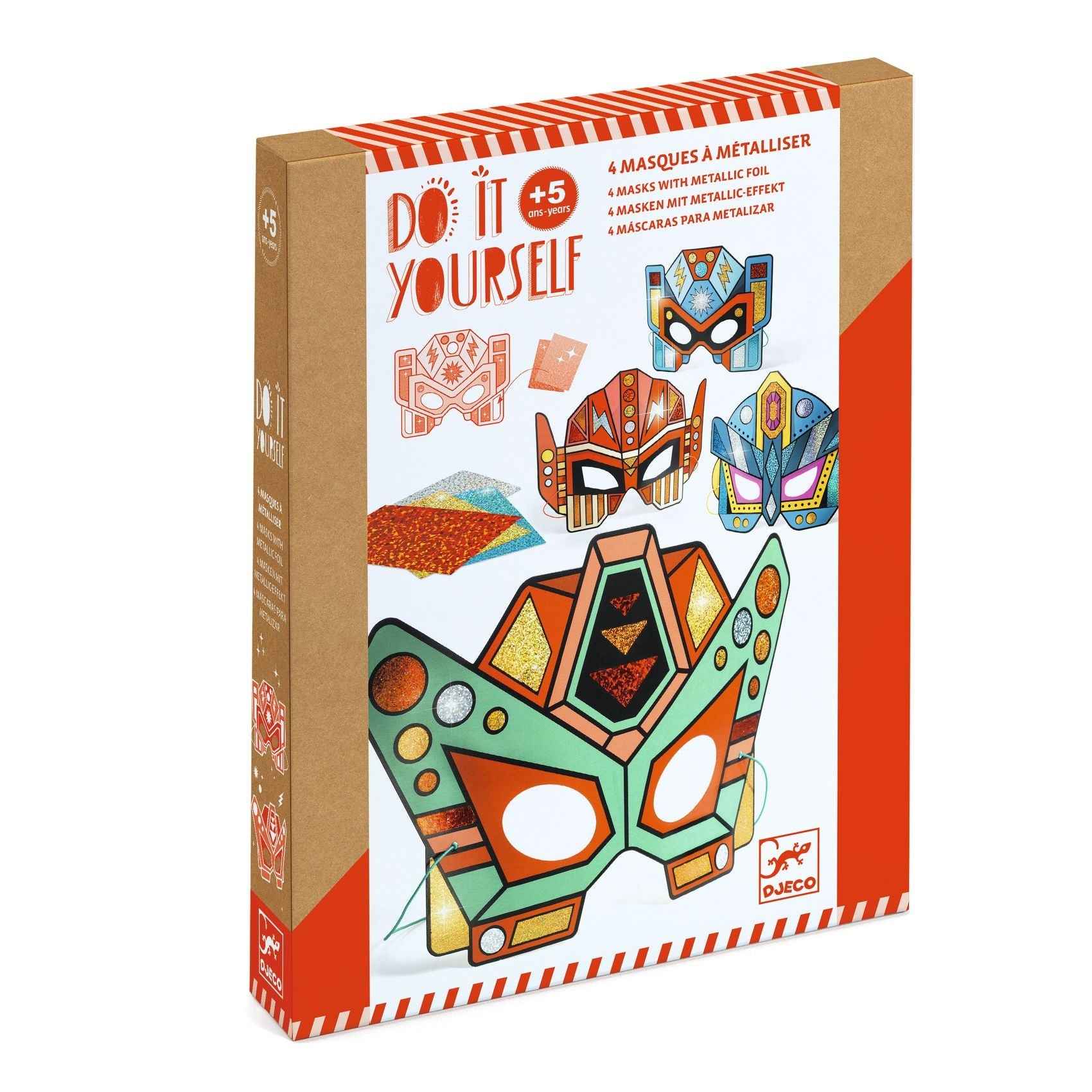 Djeco maskers maken Super Robots