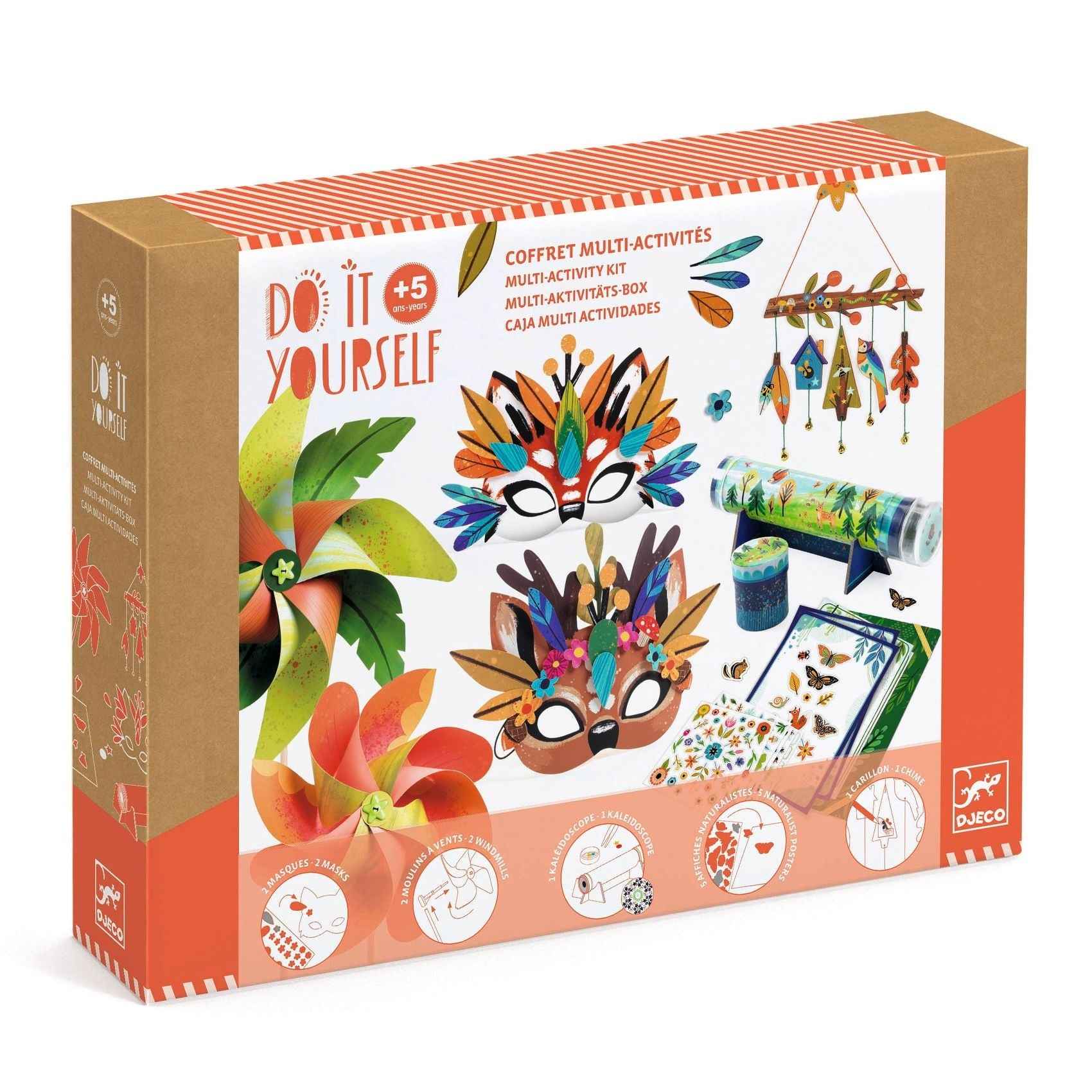Djeco knutselpakket 5 activiteiten natuur