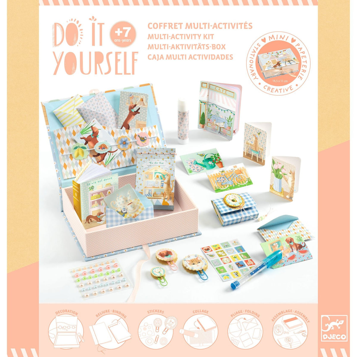 Djeco | Do It Yourself Multi-activiteitenset Het Leven Is Mooi!