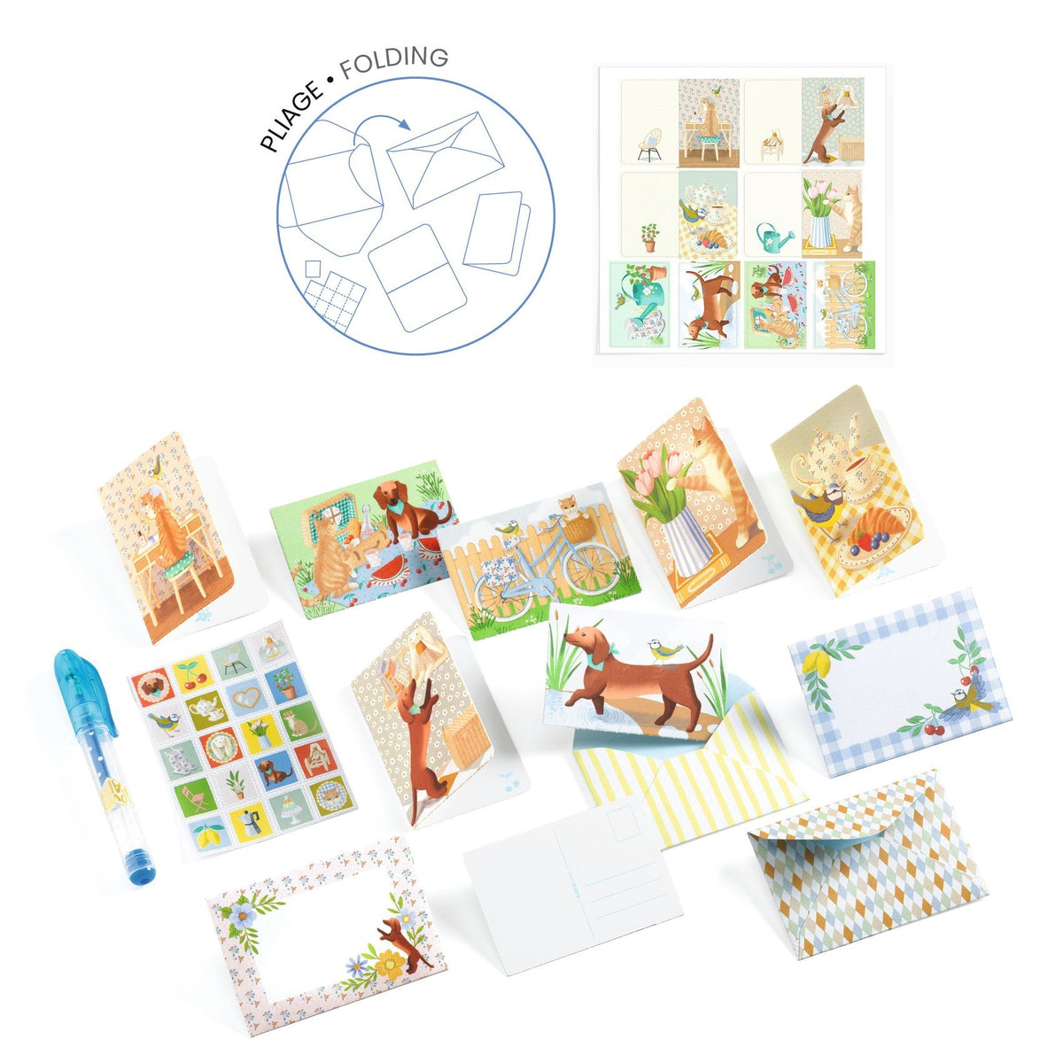 Djeco | Do It Yourself Multi-activiteitenset Het Leven Is Mooi!