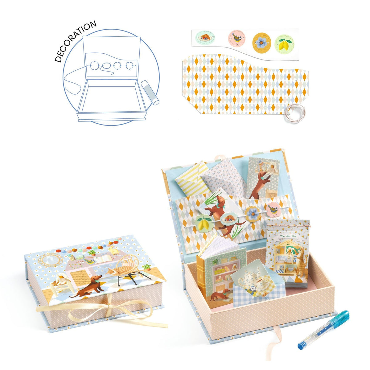 Djeco | Do It Yourself Multi-activiteitenset Het Leven Is Mooi!