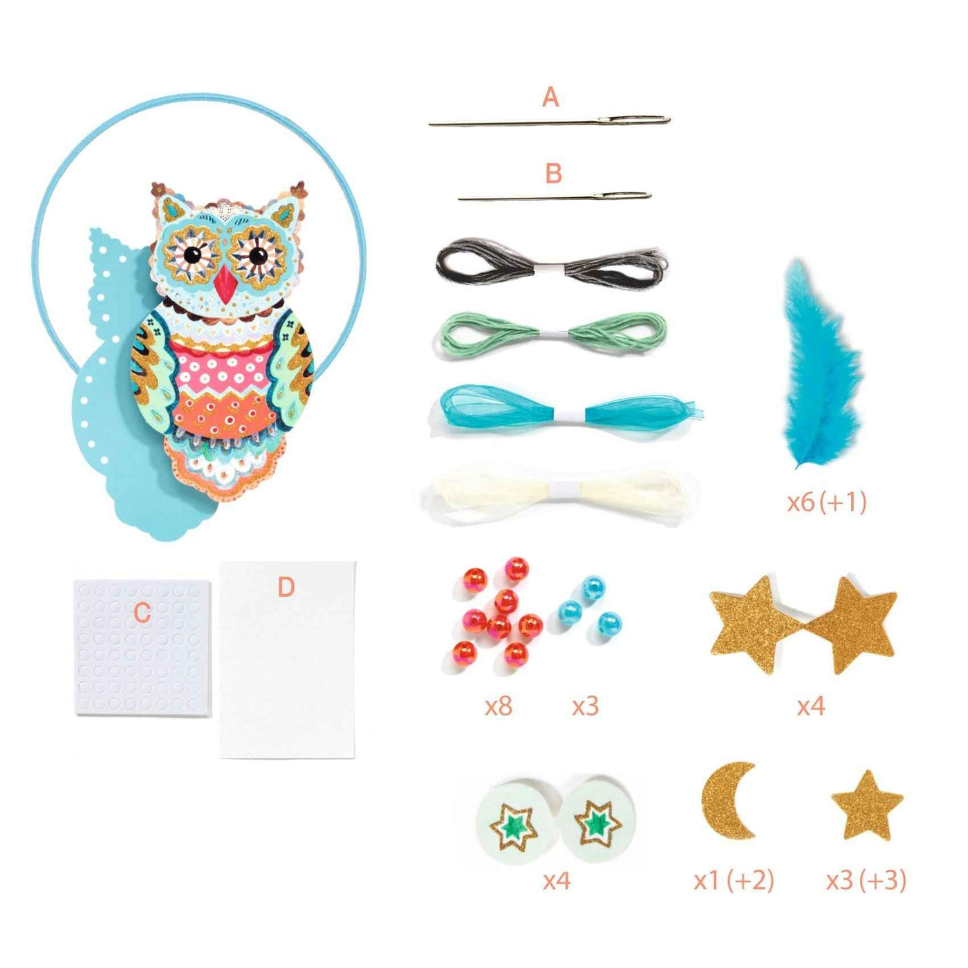 Djeco | Do It Yourself Dromenvanger Maken Golden Owl
