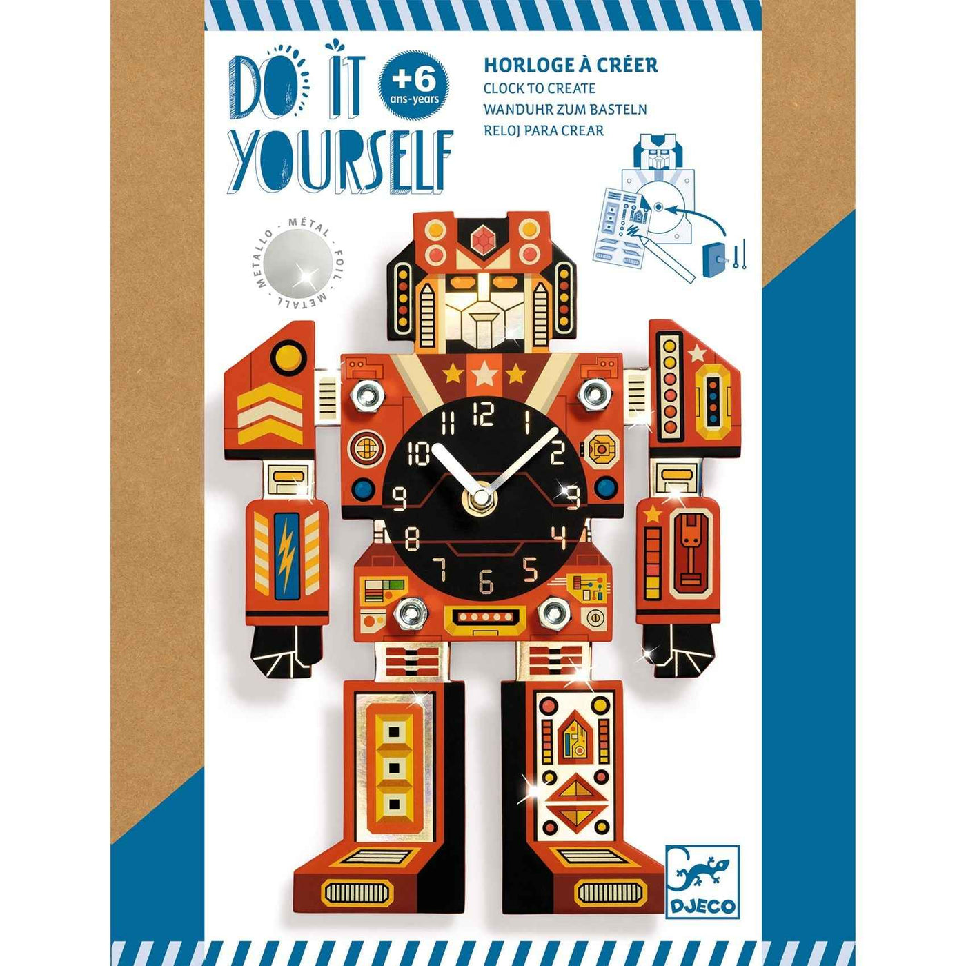 Djeco Klok DIY Robotime