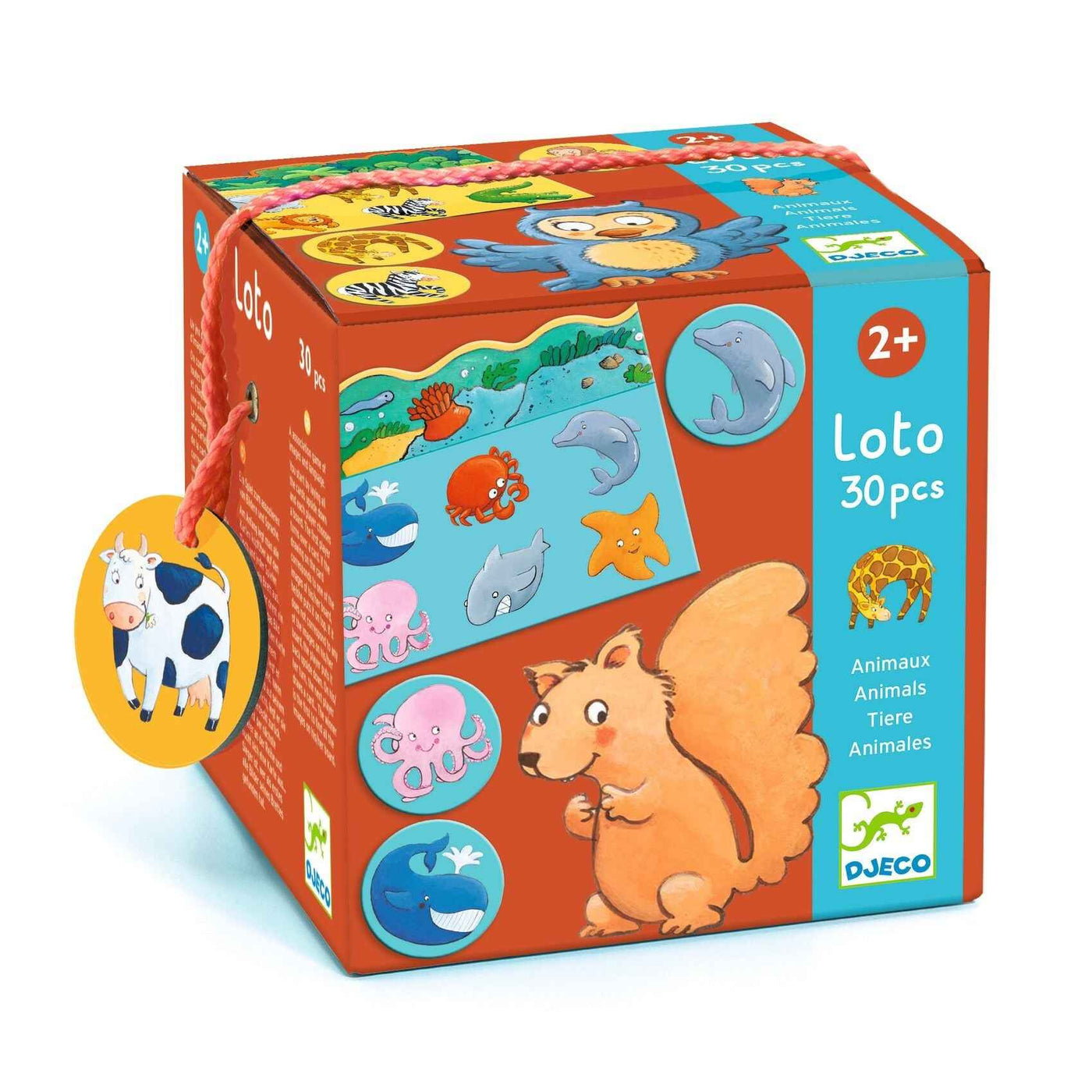 Djeco | Lotto 30 Pieces - Animals