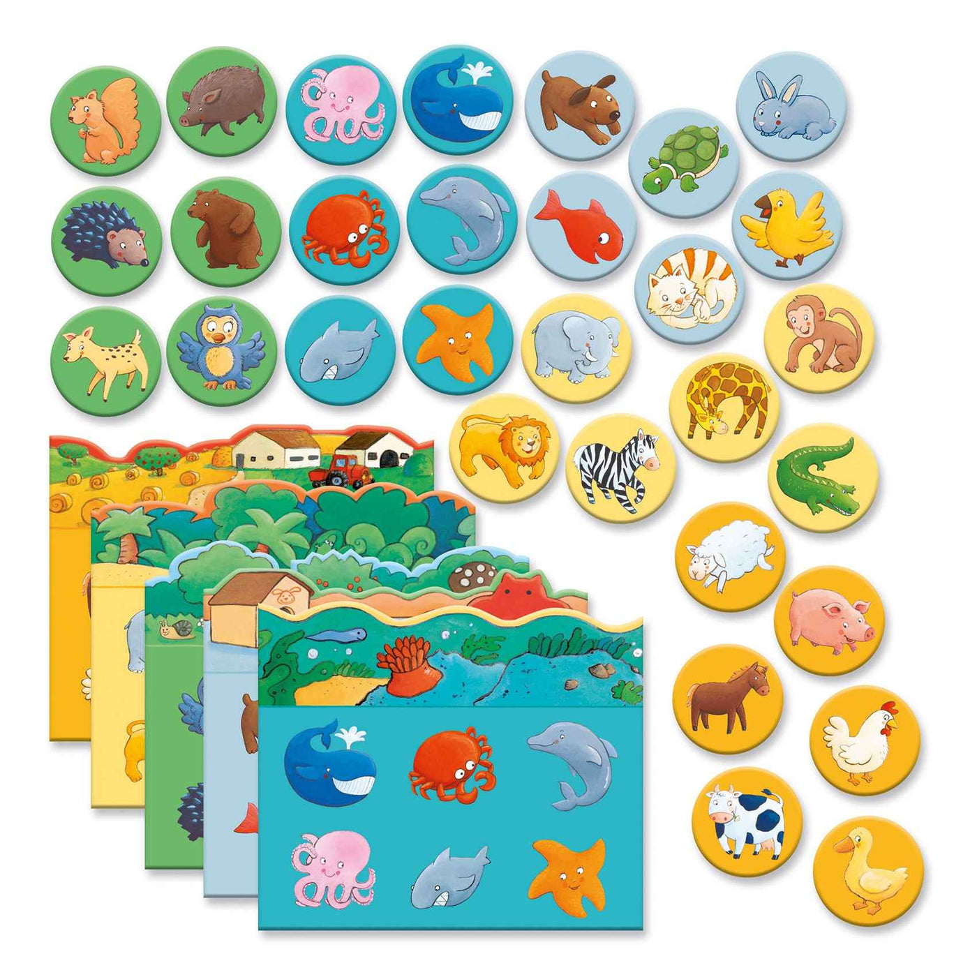 Djeco | Lotto 30 Pieces - Animals