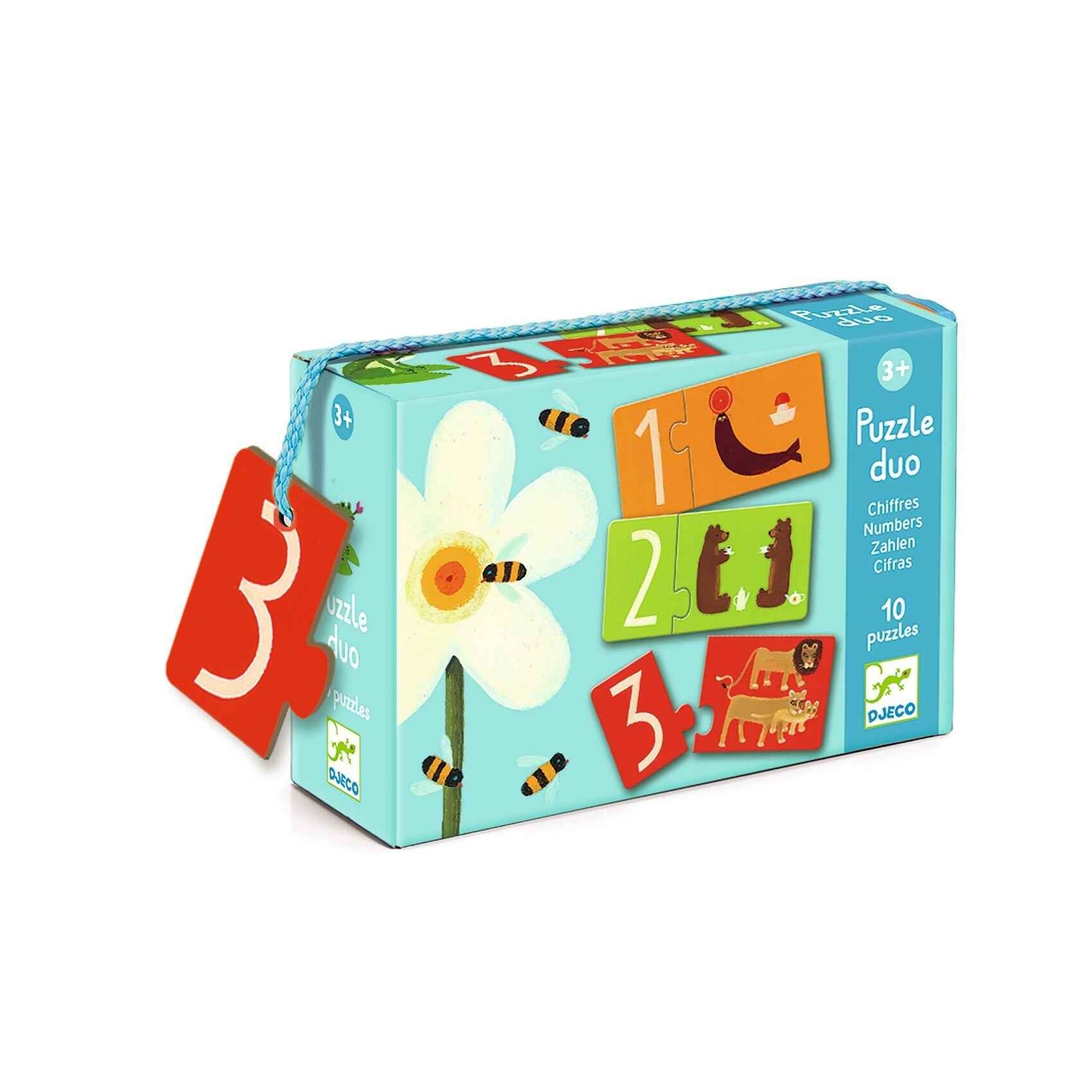Djeco Duo Number Puzzles