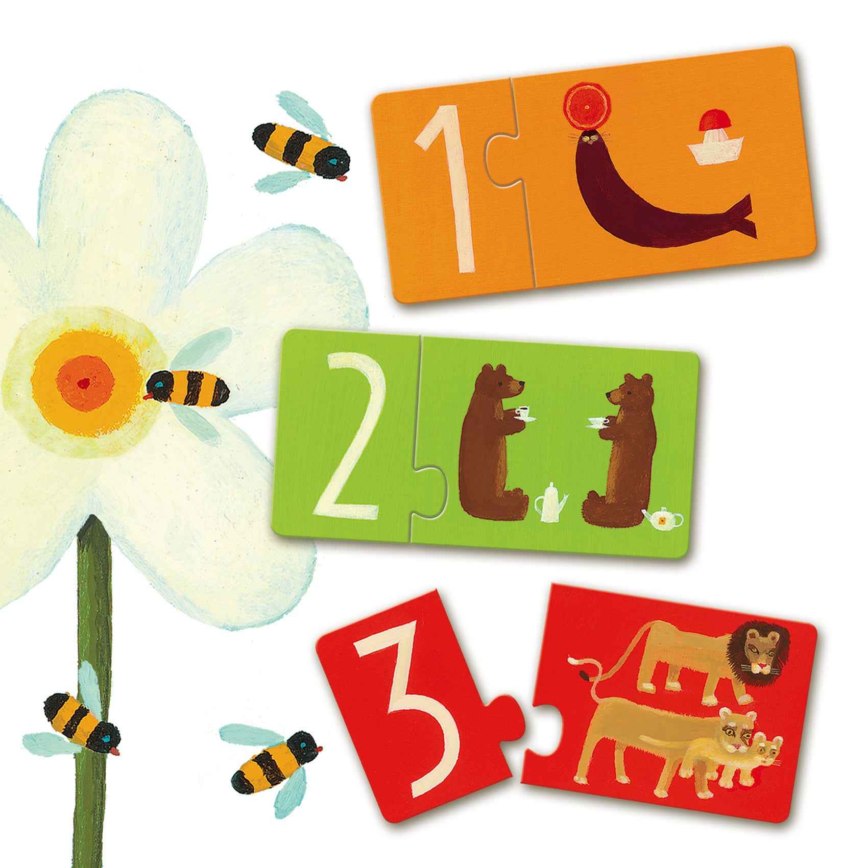 Djeco Duo Number Puzzle