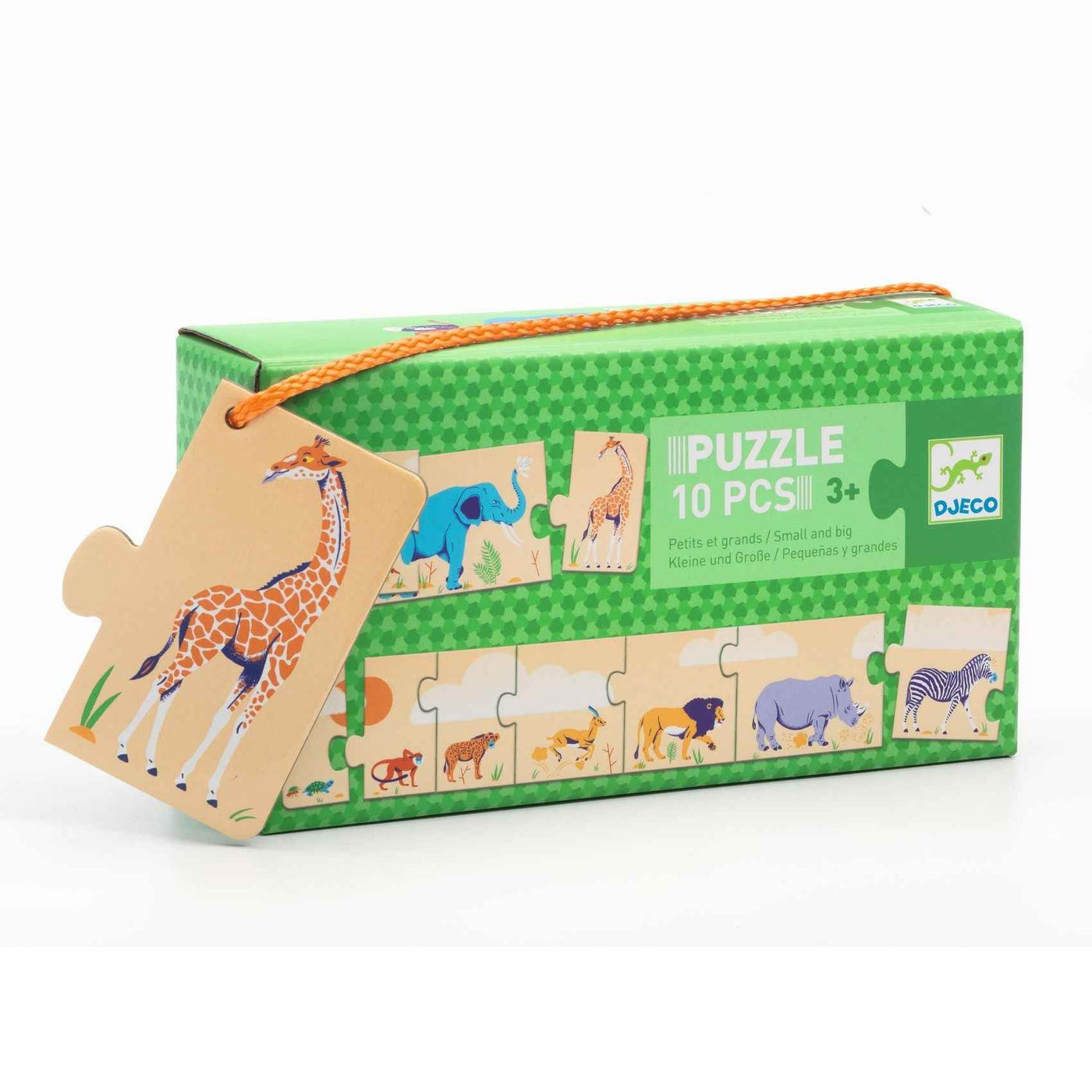 Djeco | Small and Large Puzzle - 10 Pieces
