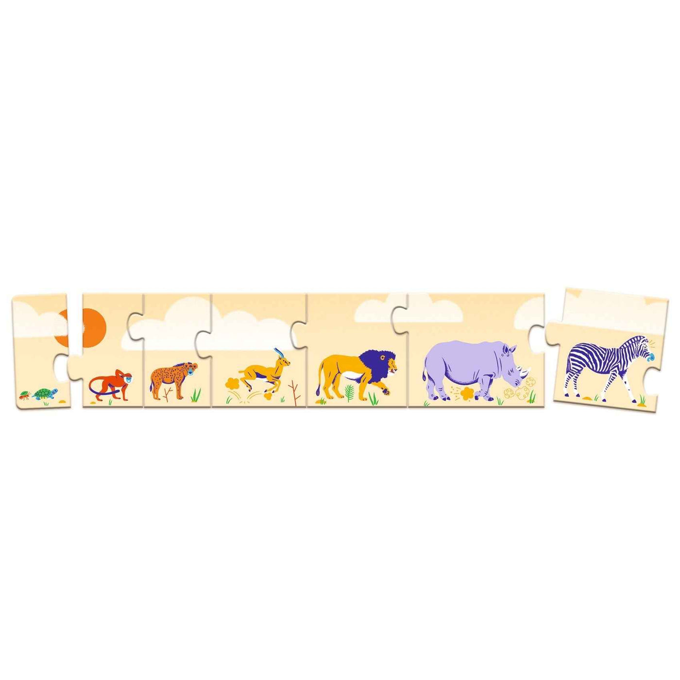 Djeco | Small and Large Puzzle - 10 Pieces