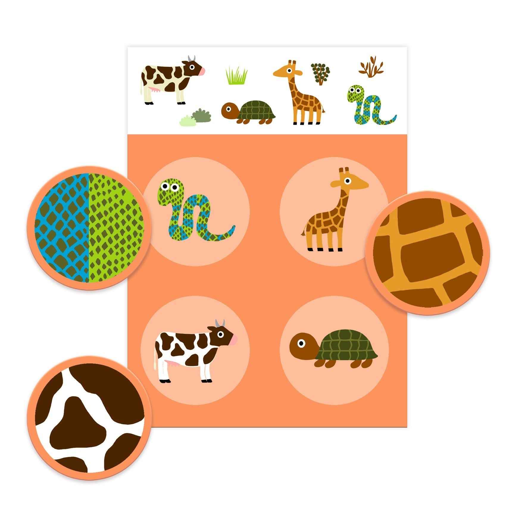 Djeco Bingo veren en vacht