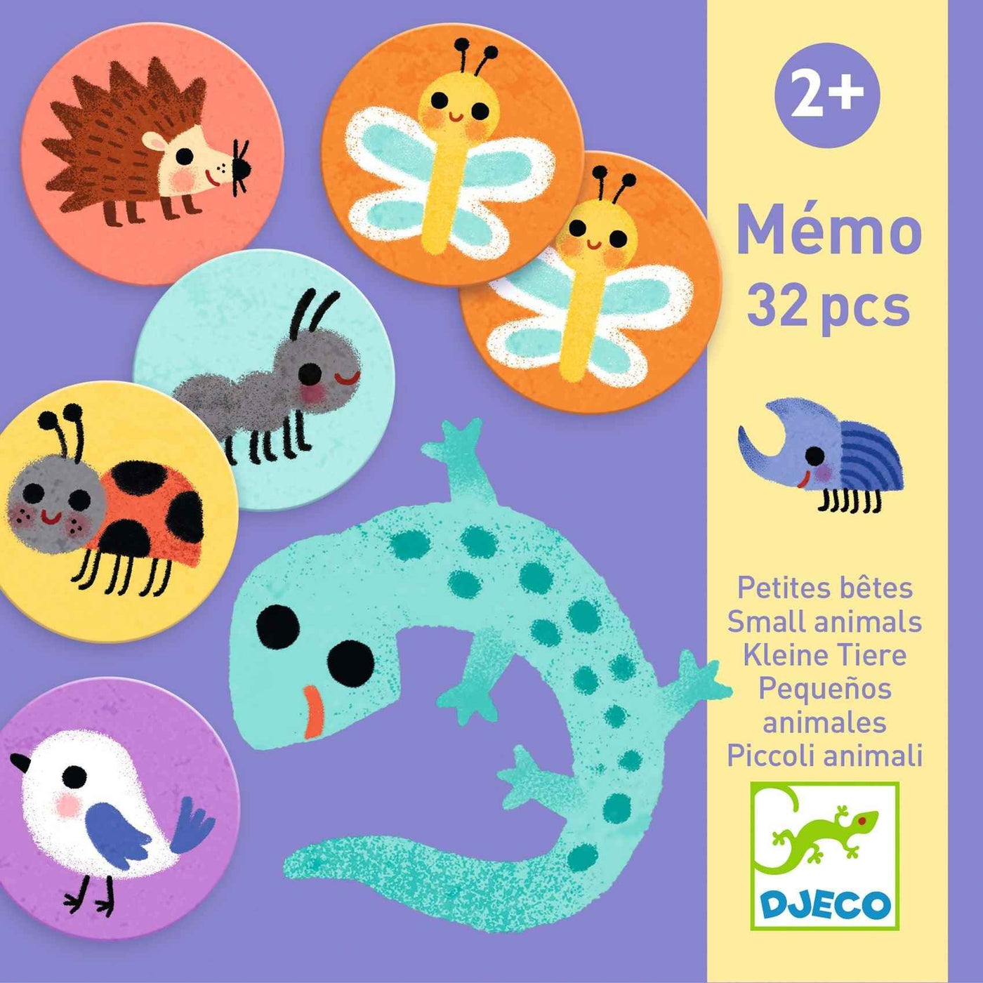 Djeco Memory small animals +3 years