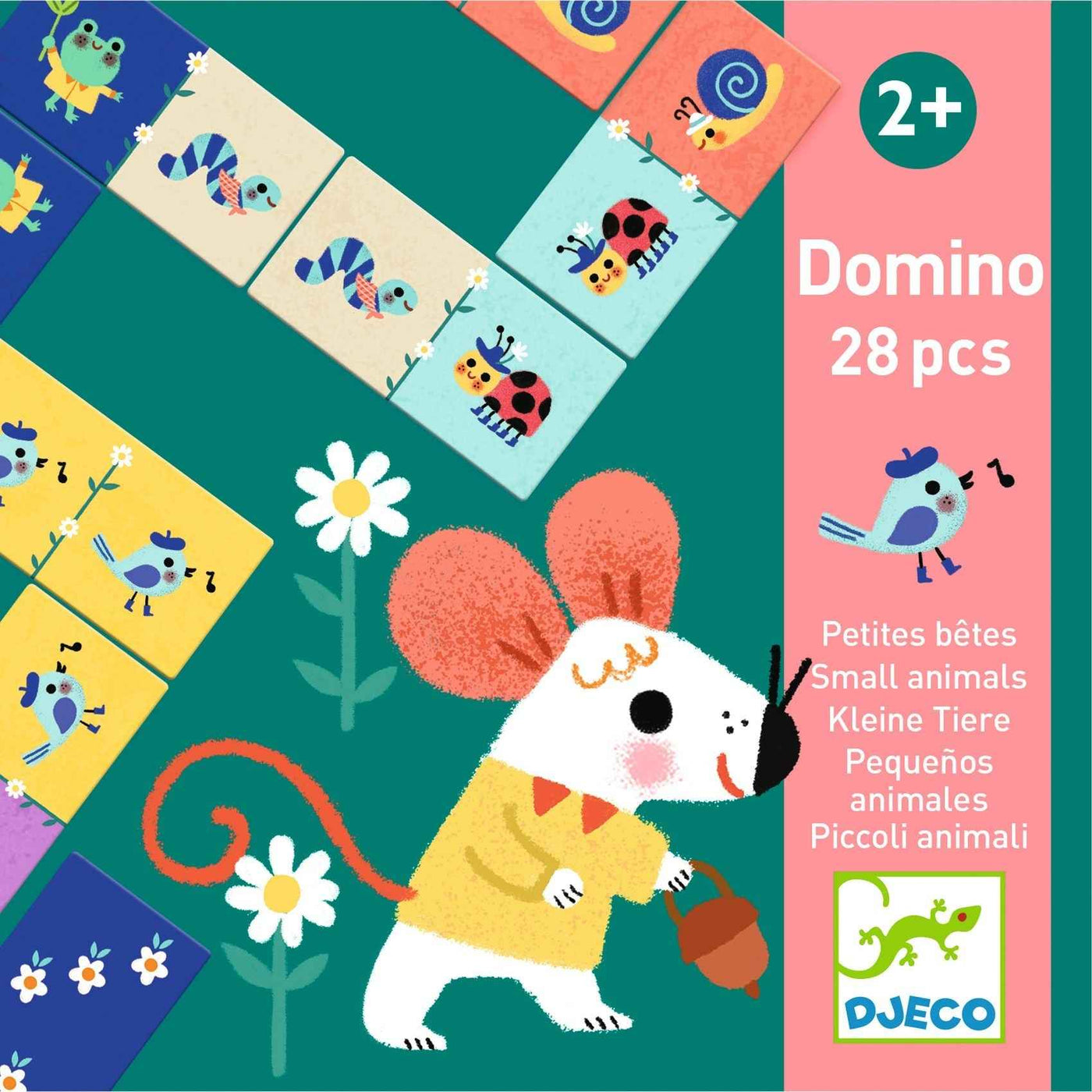 Djeco Domino kleine dieren +3jr