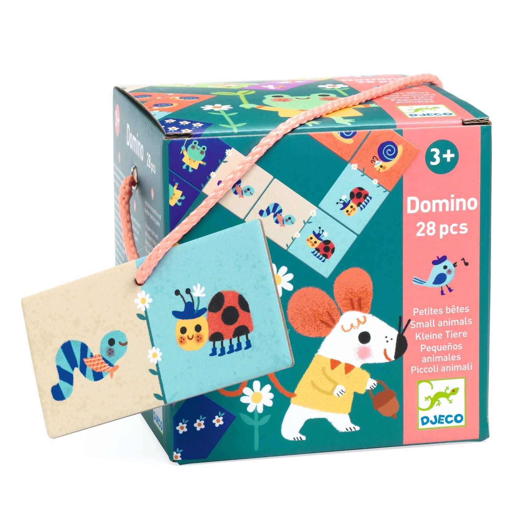 Djeco Domino kleine dieren +3jr