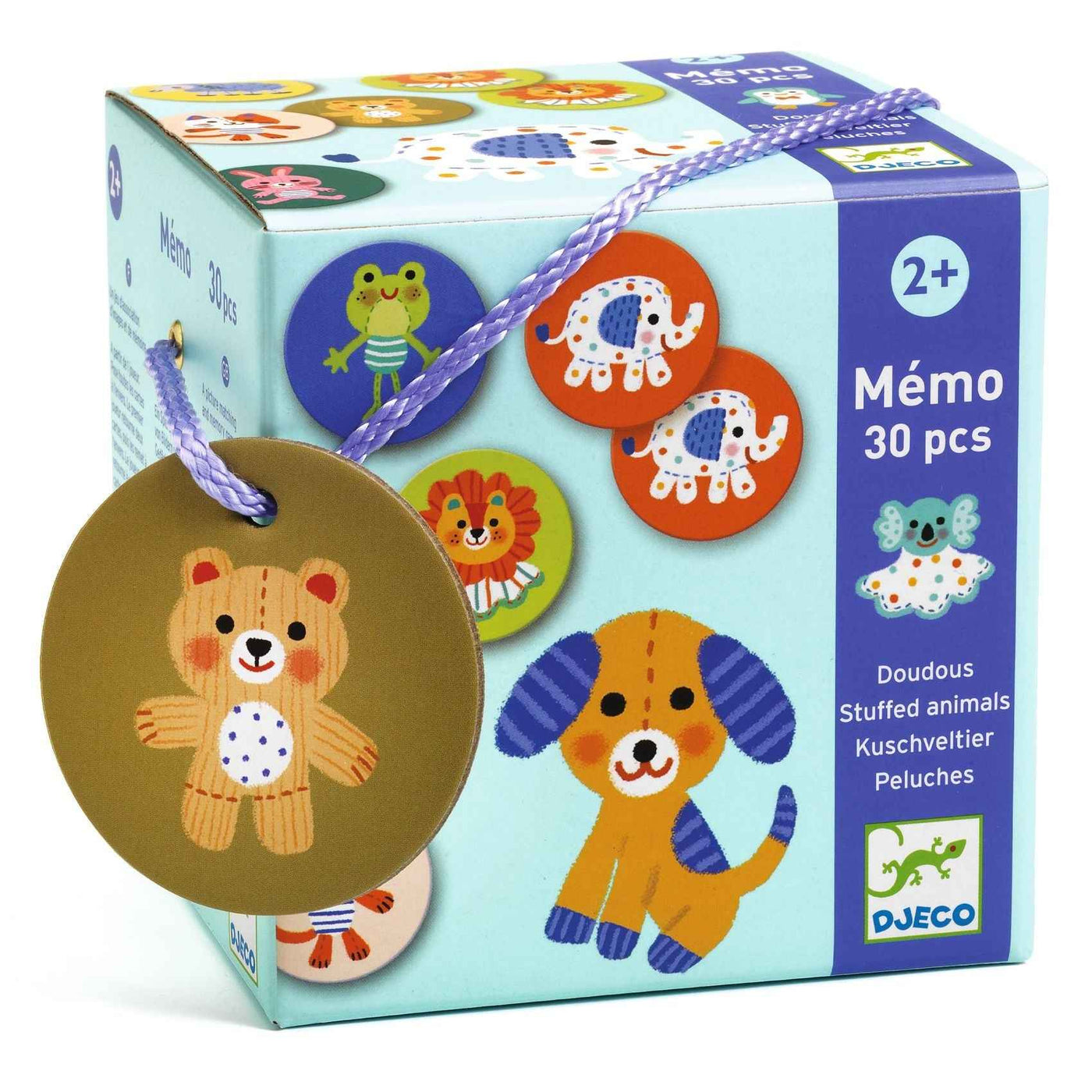 Djeco Memo Stuffed Animals