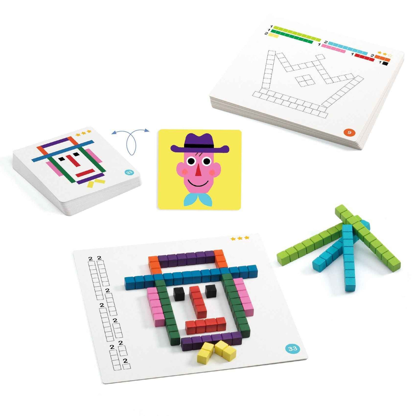 Djeco Eduludo Batonnix Game