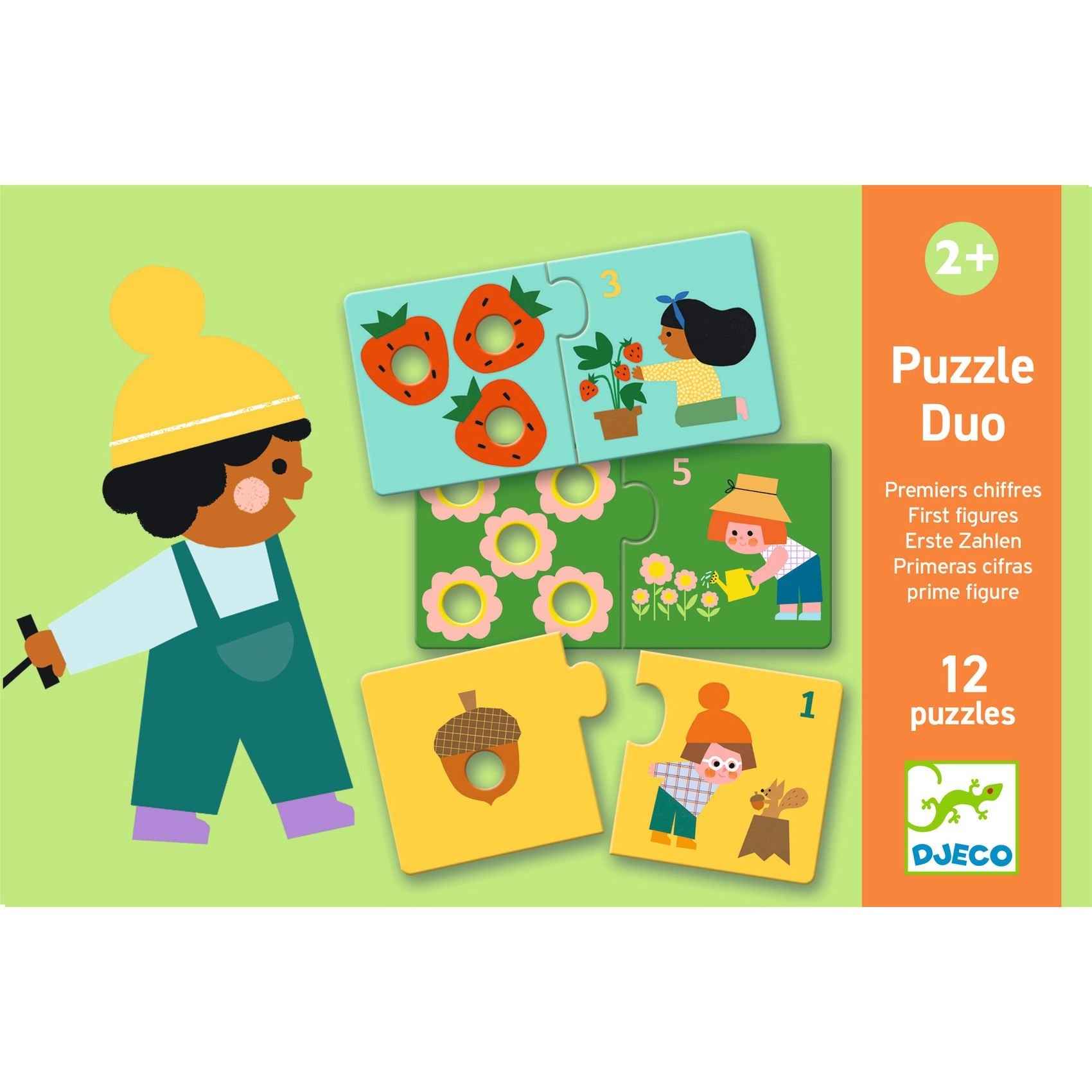 Djeco | Puzzel Duo  - Eerste Cijfers