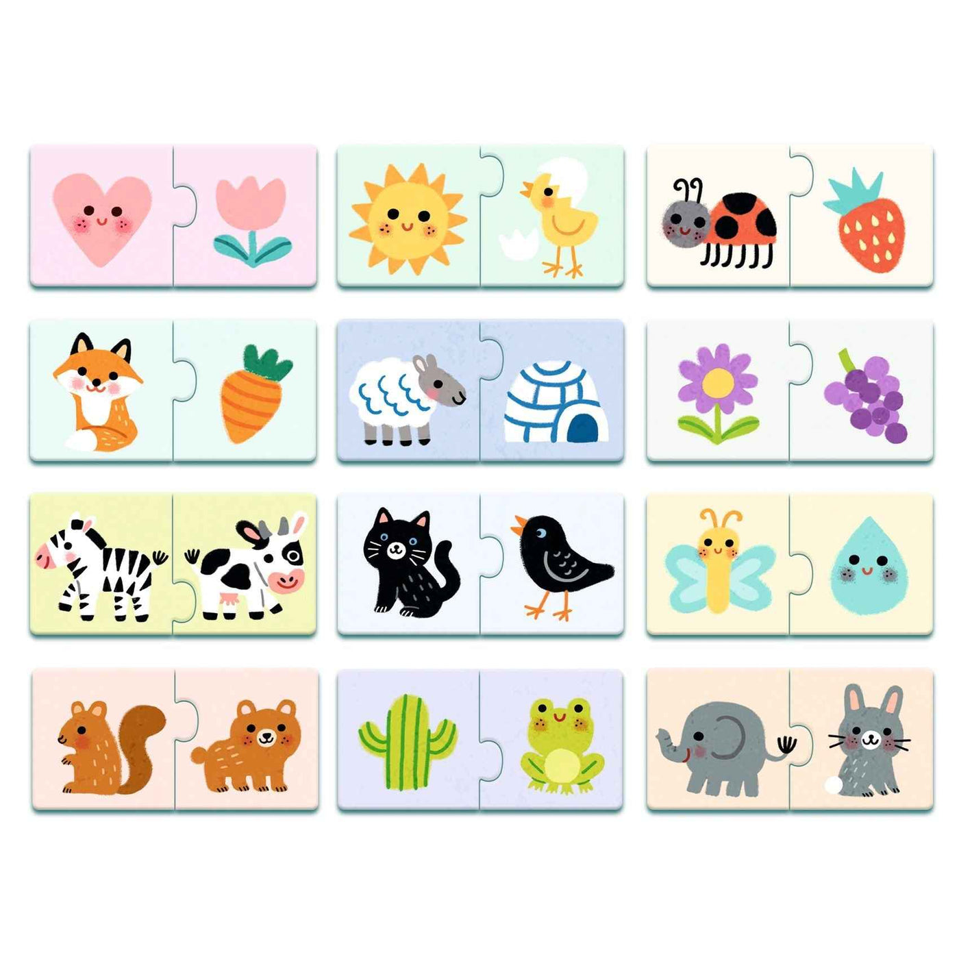 Djeco | Duo-Puzzel Kleuren