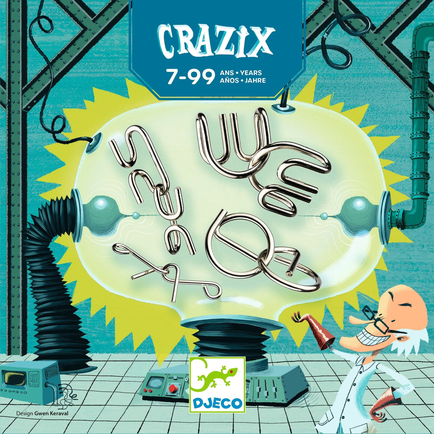 Djeco Patience spel Crazix