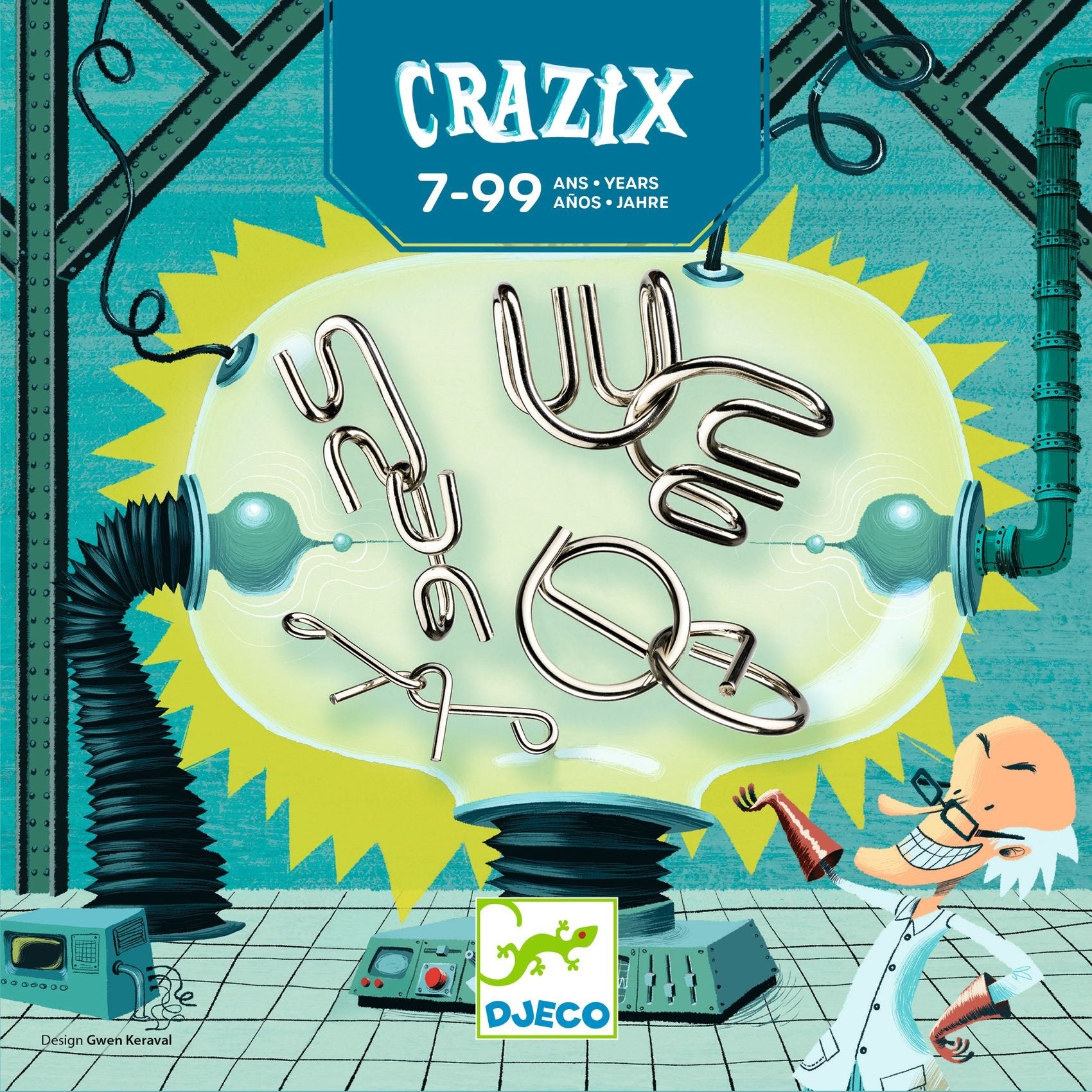 Djeco Patience spel Crazix