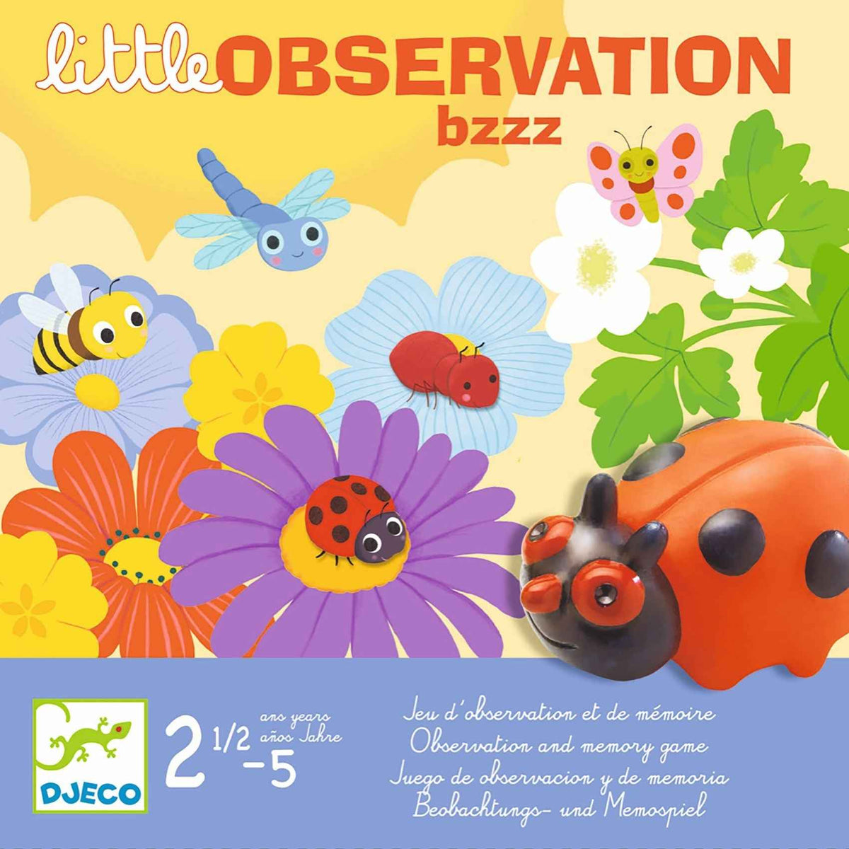 Djeco | Little Observation Bzzz Observation and Memory Game