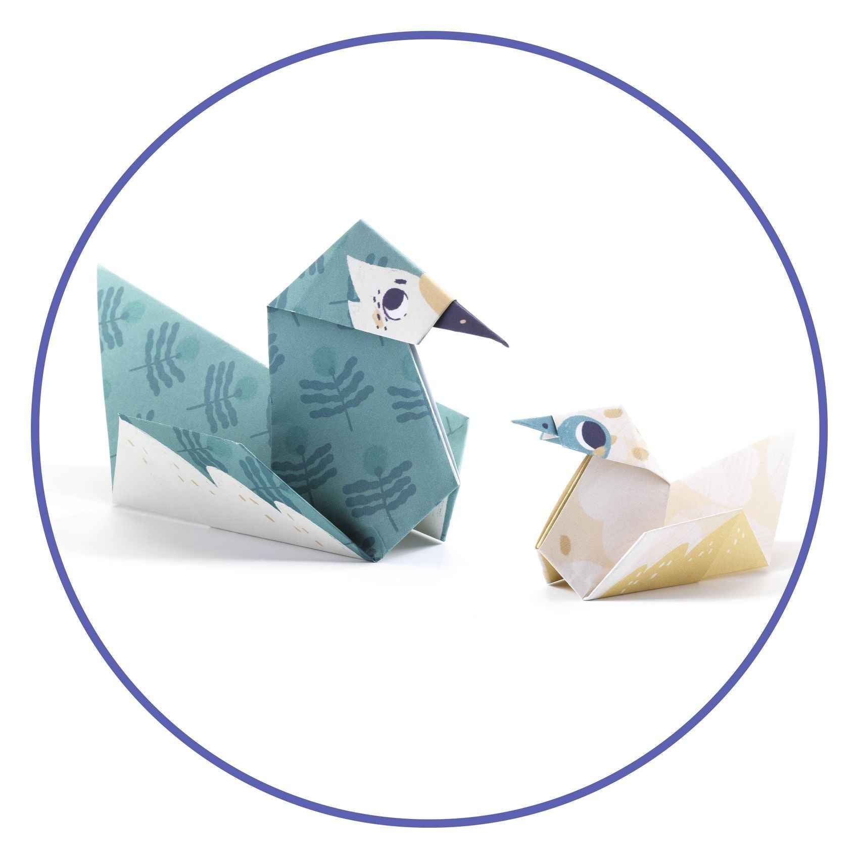 Djeco Family Origami Folding Sheets
