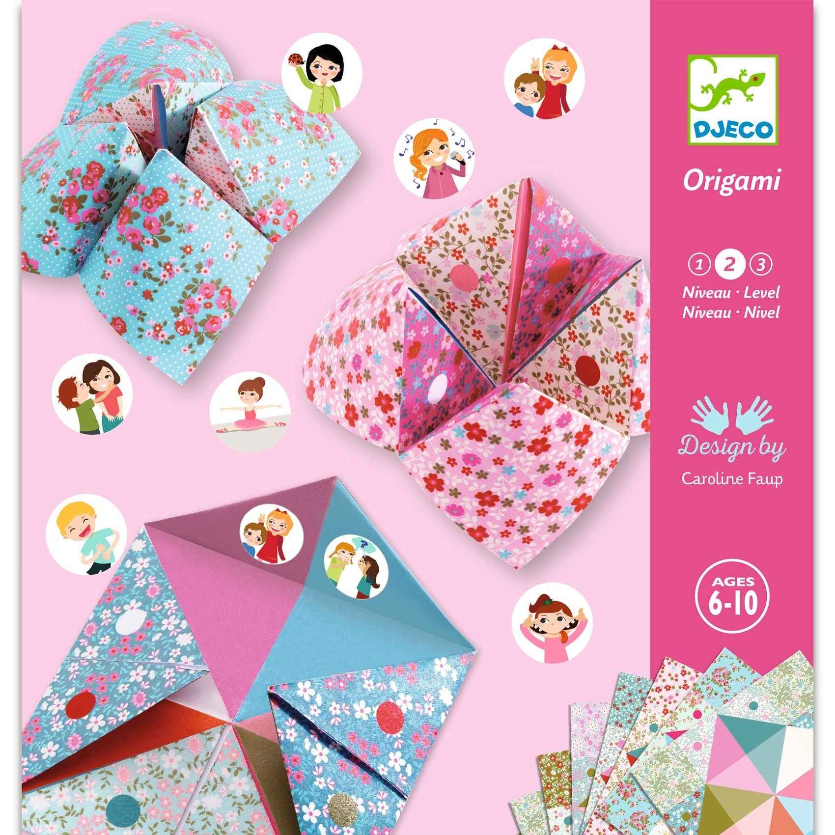 Djeco | Origami Waarzeggers Bloemen