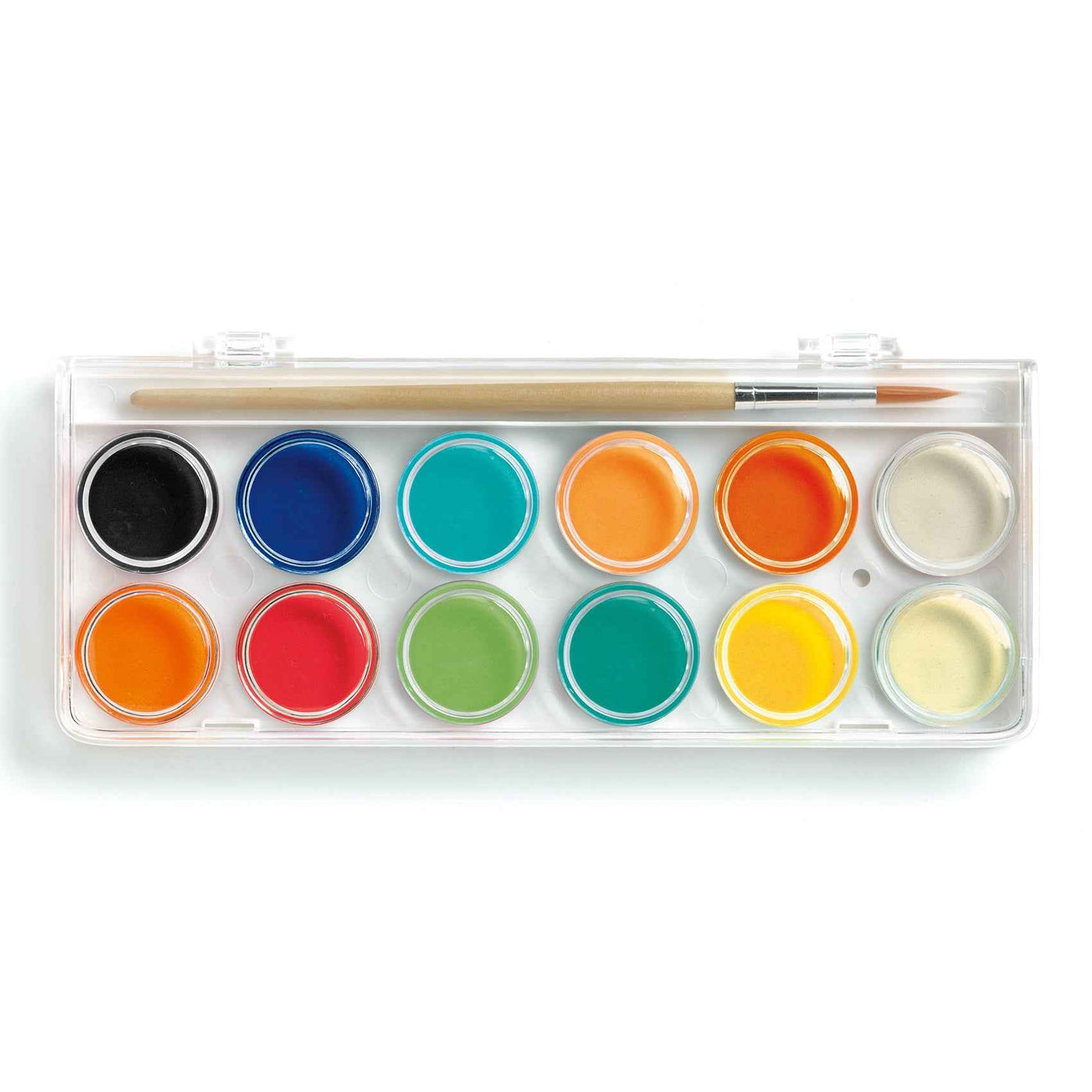 Waterverf 12 kleuren - Djeco