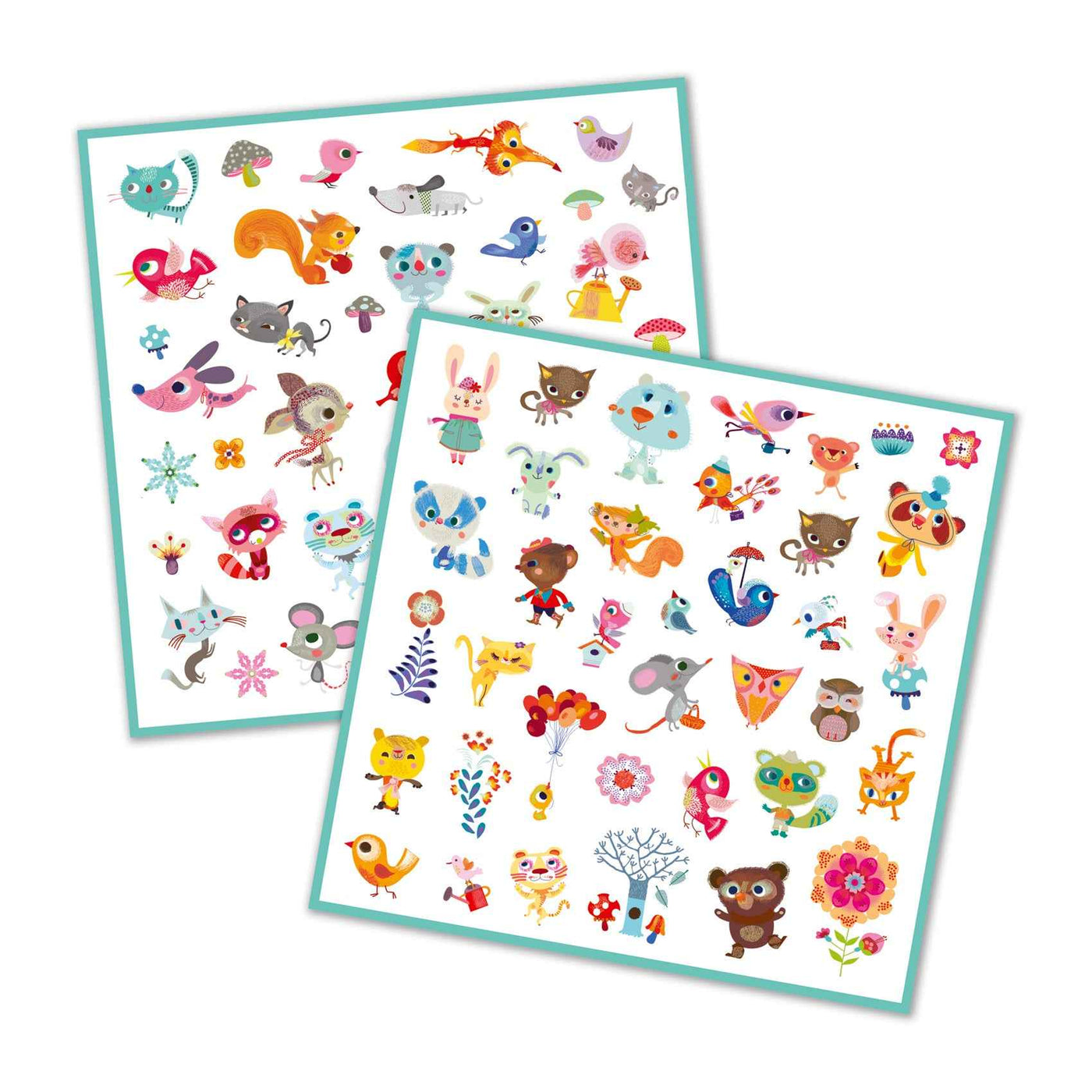 Djeco Little Friends Stickers 160 pieces