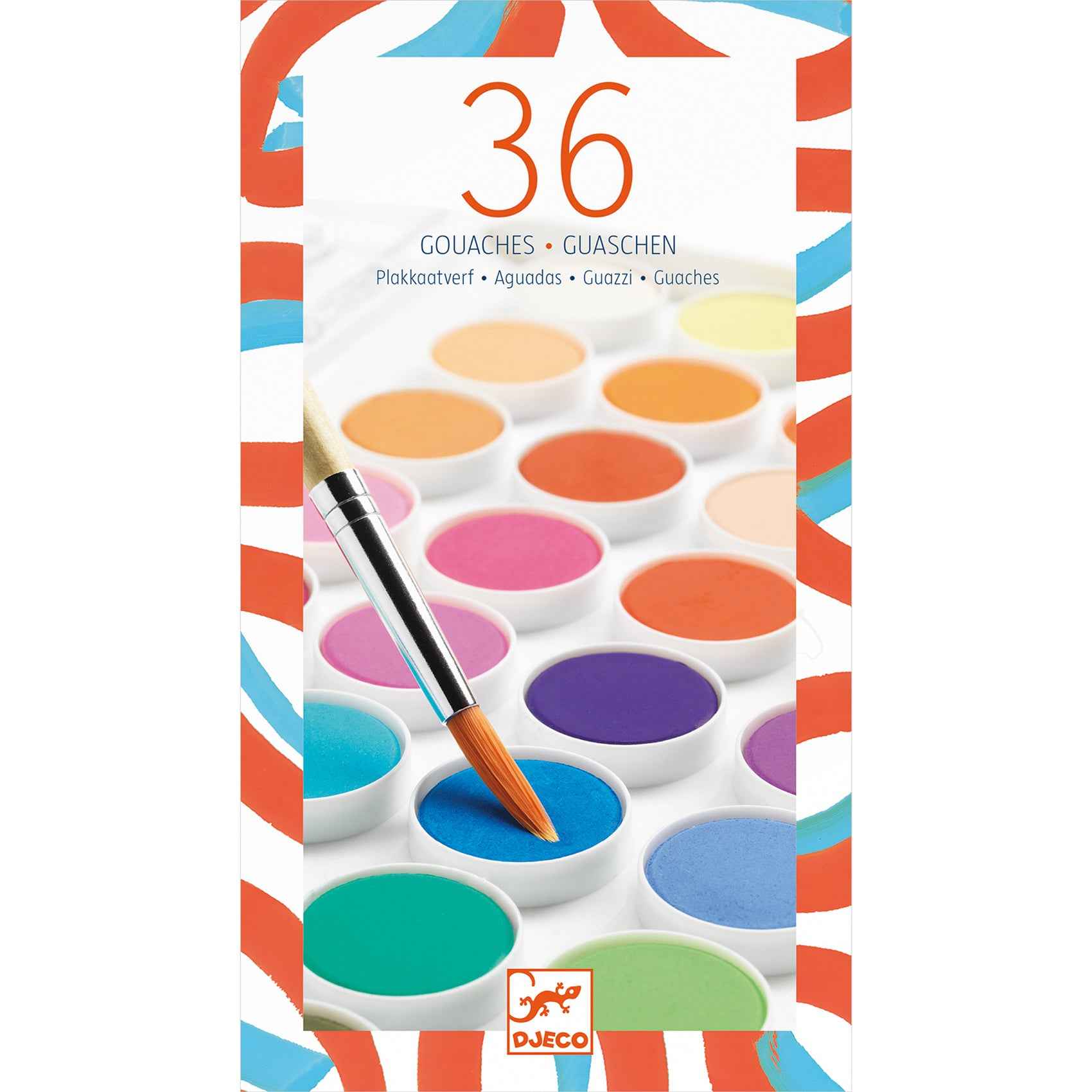 Waterverf 36 kleuren - Djeco