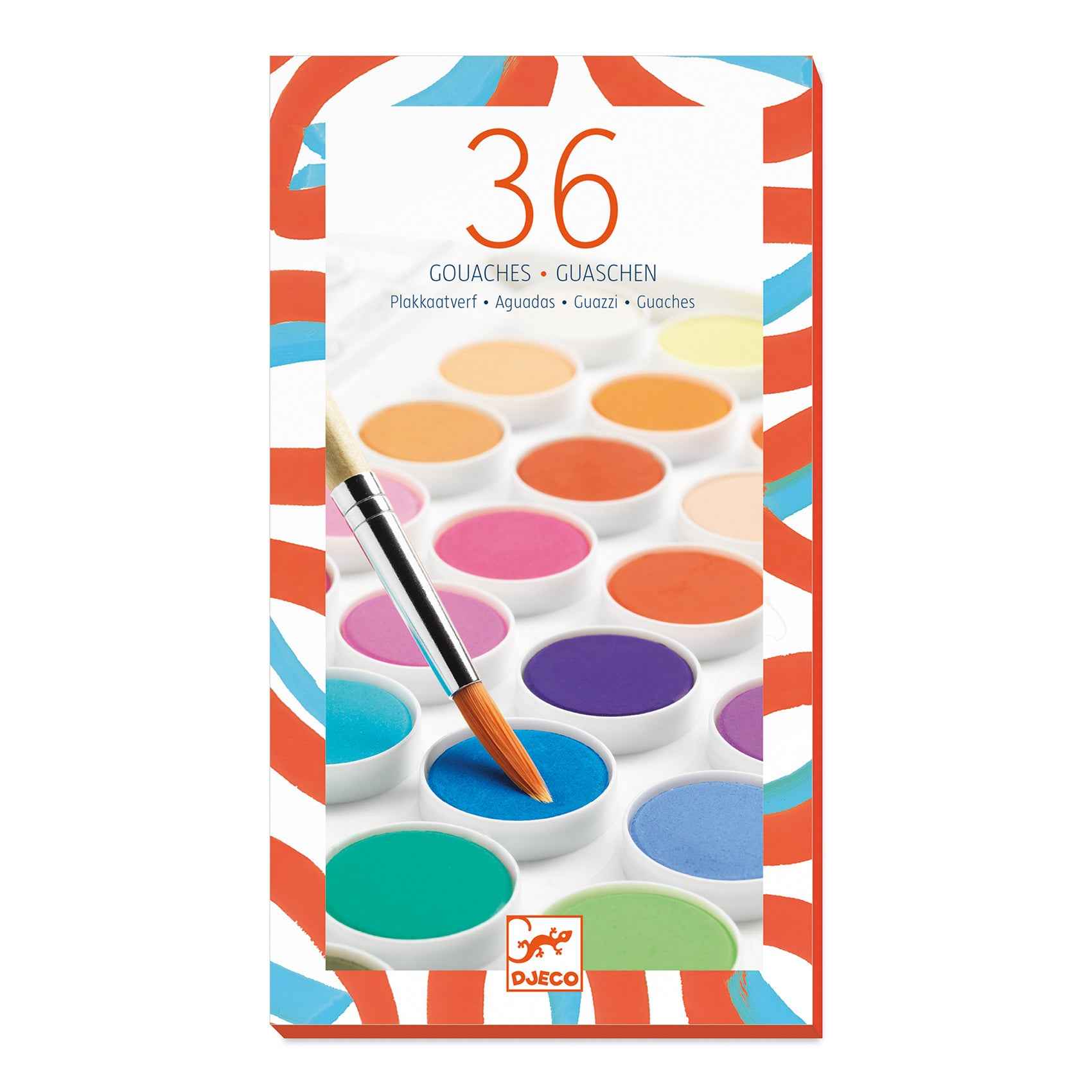 Waterverf 36 kleuren - Djeco