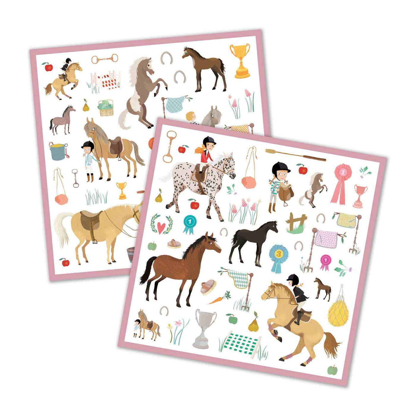 Djeco | 160 Stickers - Horses