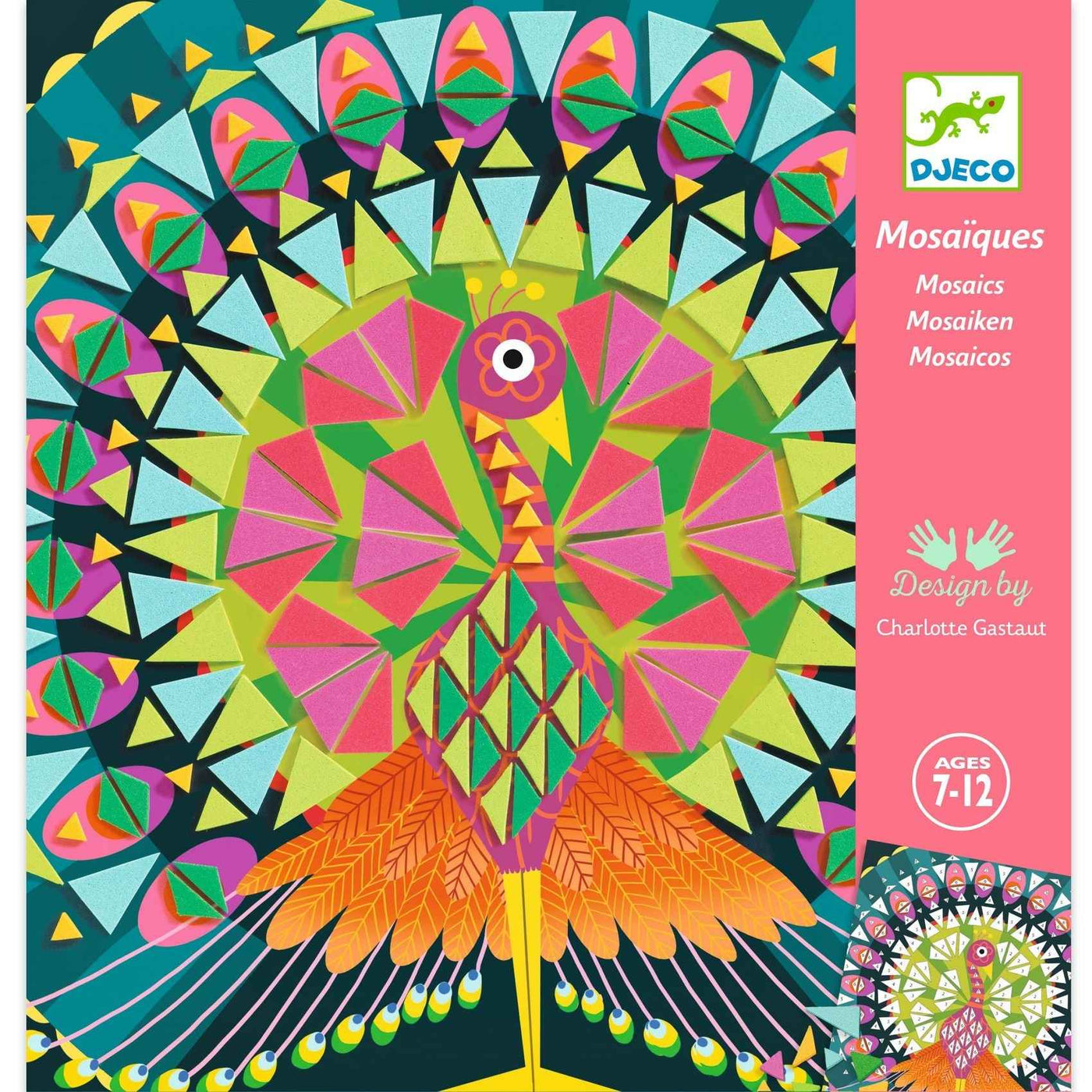 Mosaic Coco - Art by Numbers - Ages 8+ - Djeco