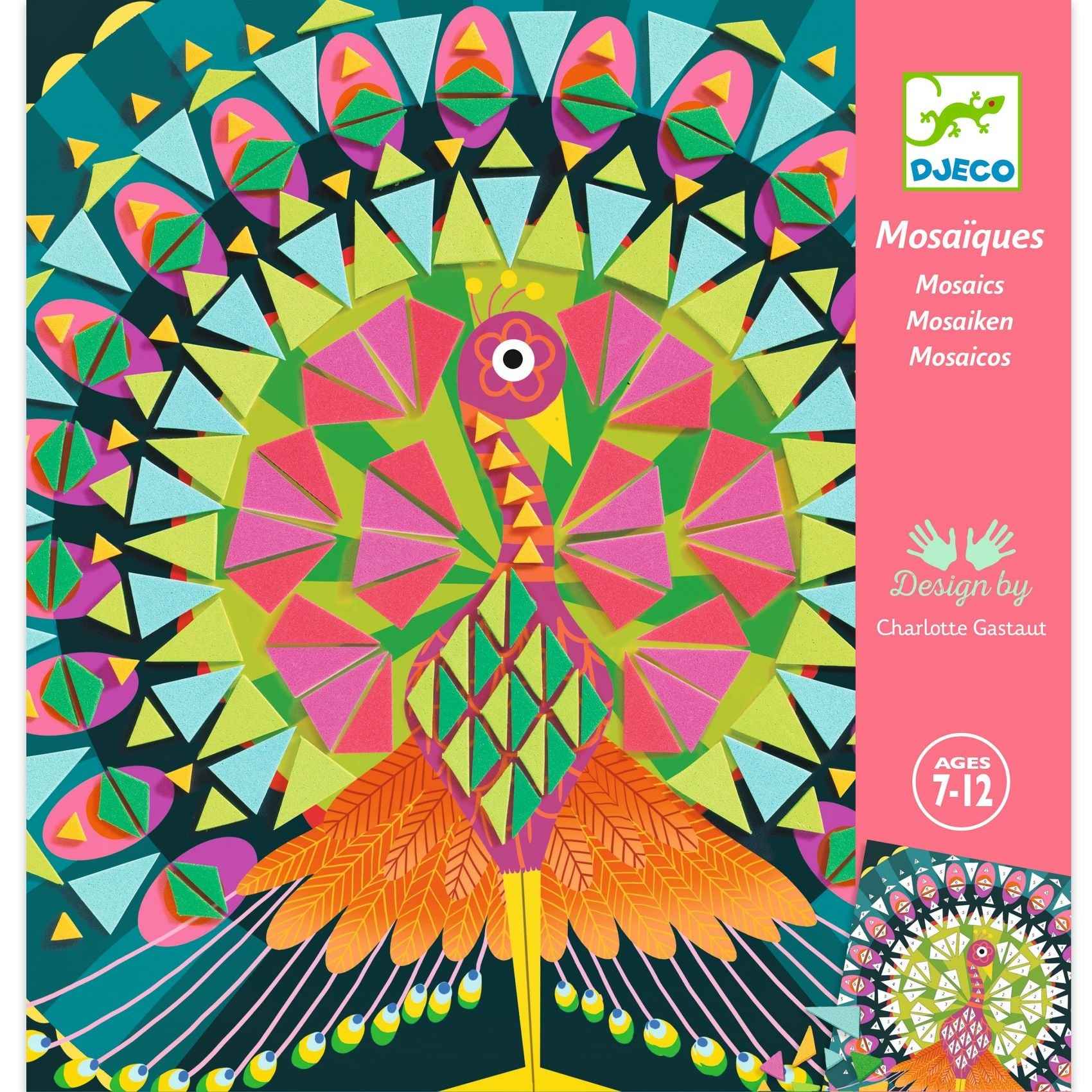 Mosaic Coco - Art by Numbers - Ages 8+ - Djeco