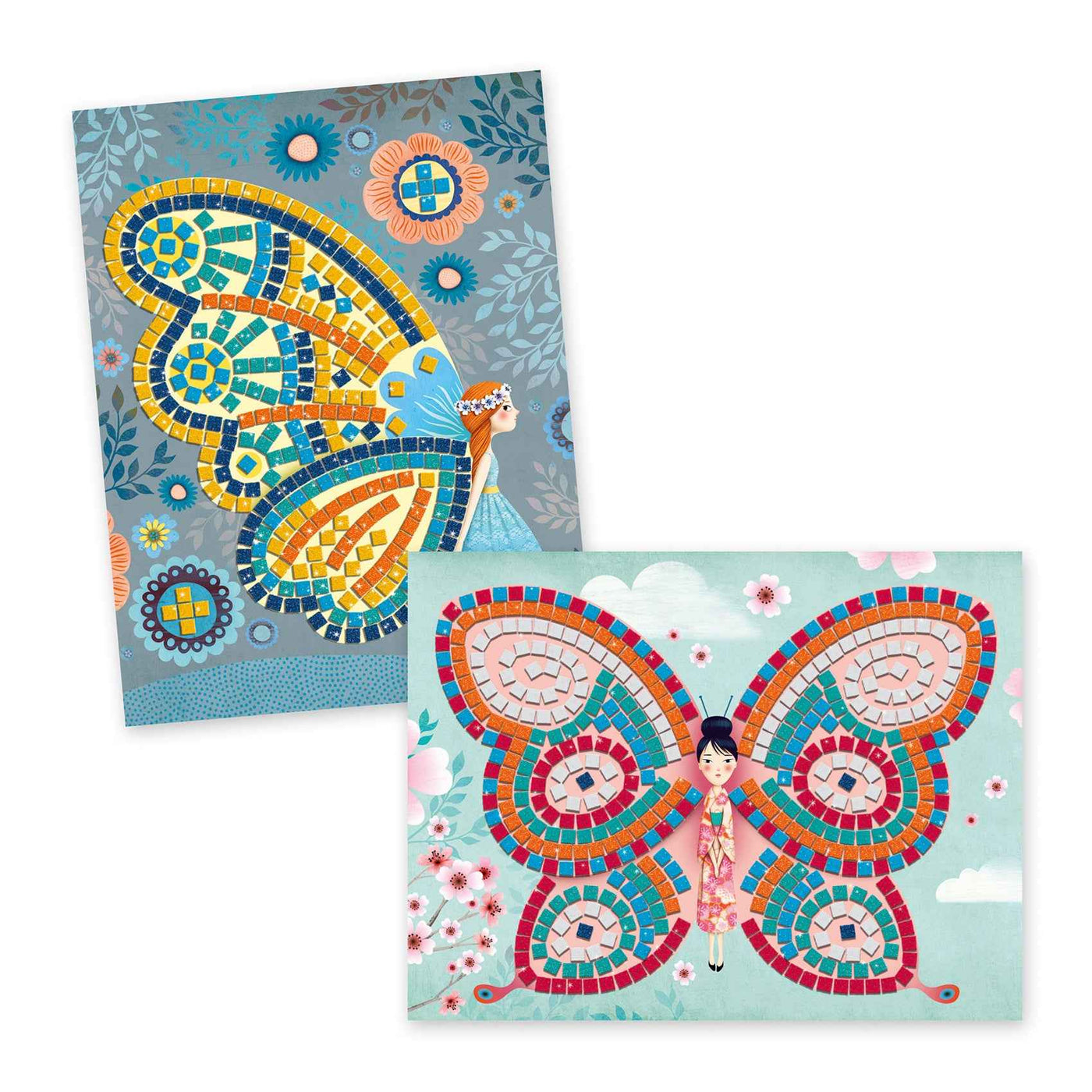 Mosaic - butterflies - glitter - Djeco +4 years