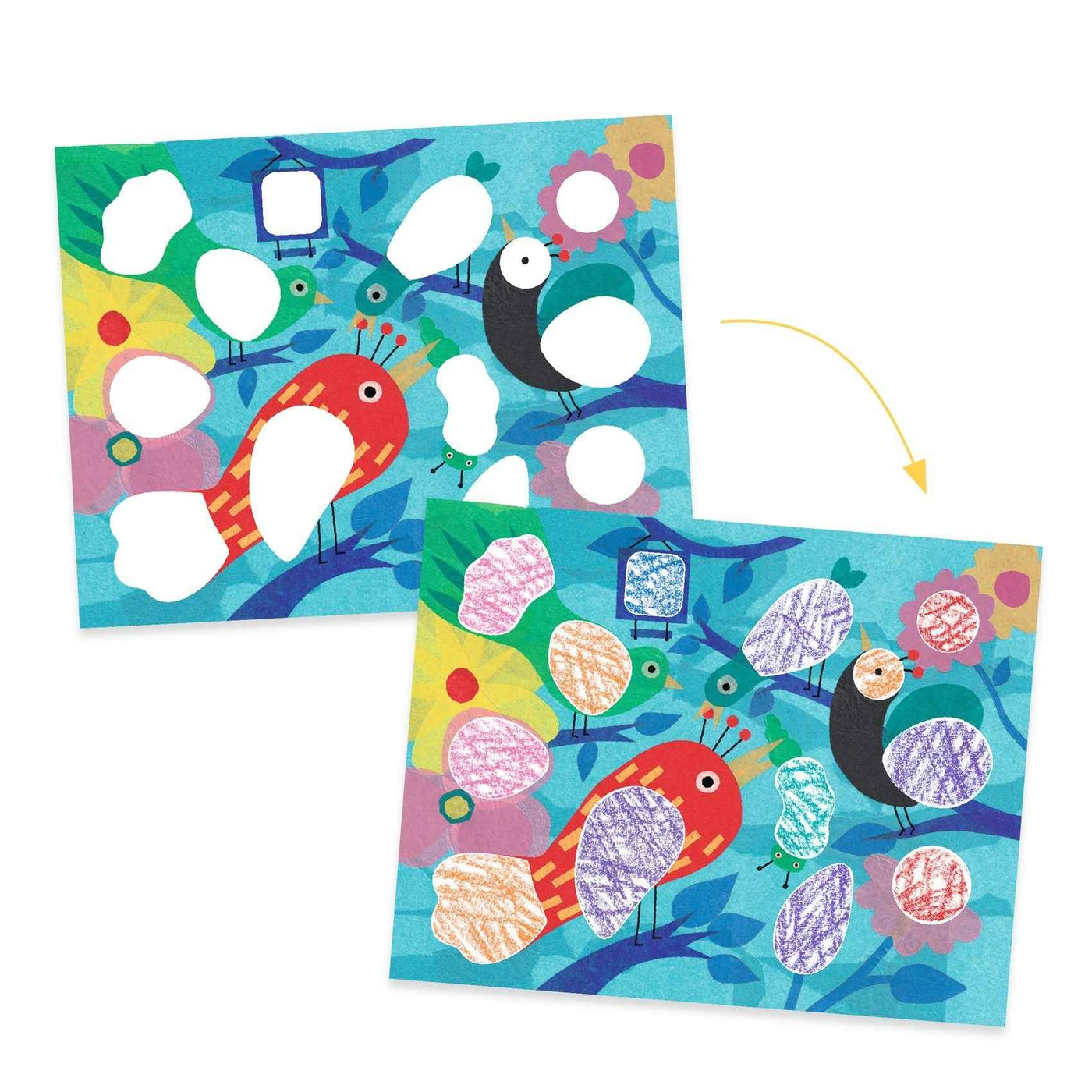 Djeco | Color Stop Birdie & Co