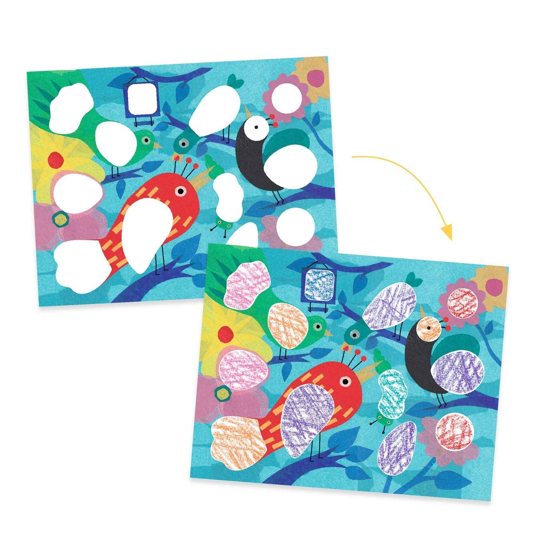 Djeco | Color Stop Birdie & Co