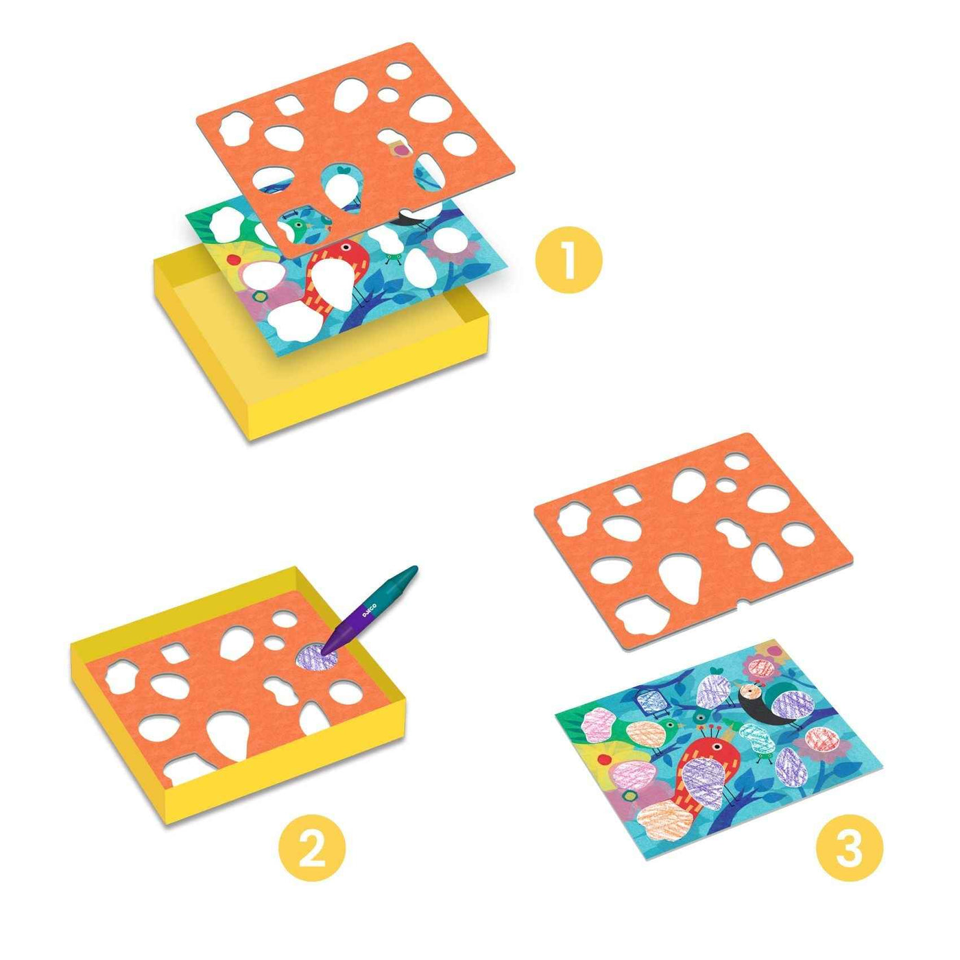 Djeco | Color Stop Birdie & Co