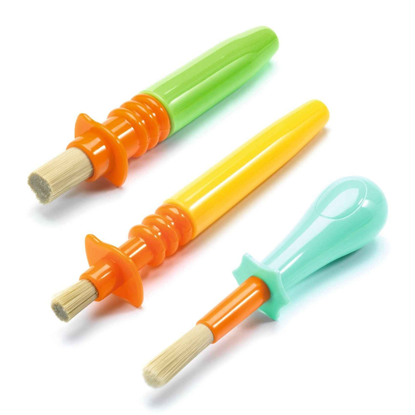 Djeco 3 smart children's paintbrushes