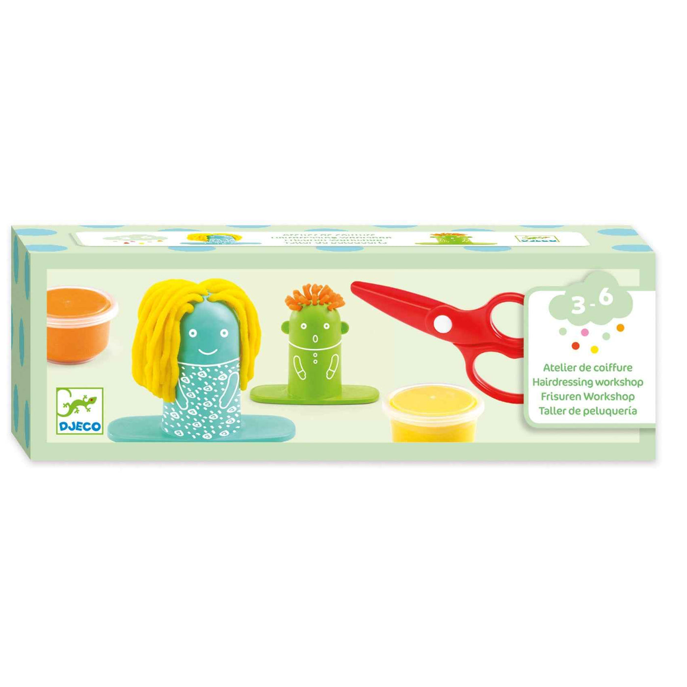 Djeco boetseerklei kapsalon 3-6jr