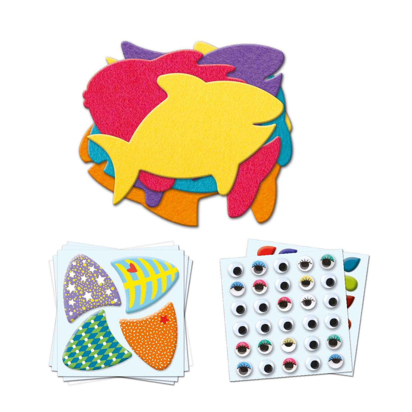 Djeco | Crafting with Stickers I love fish